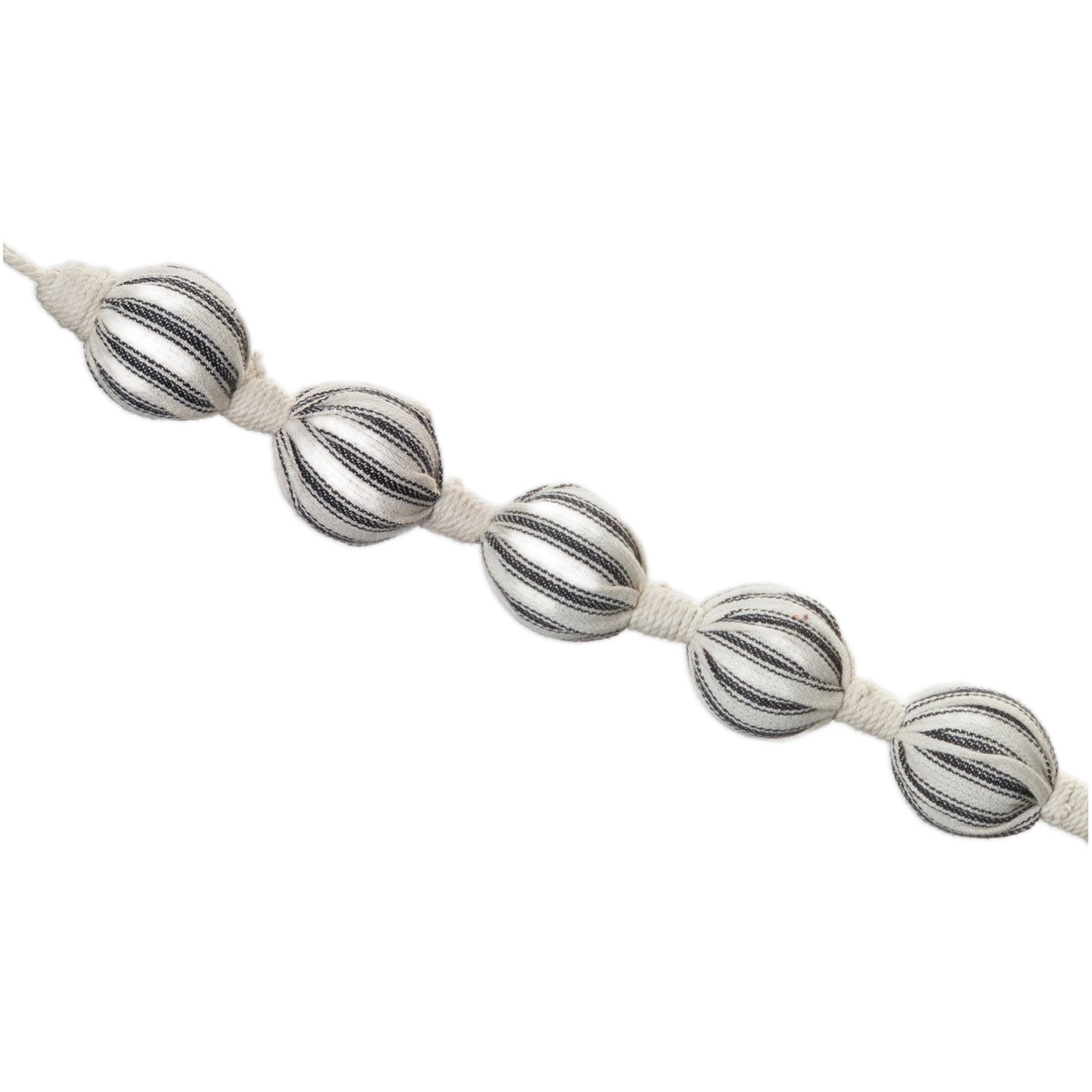 Fabric Ball String Garland (Set of 2)