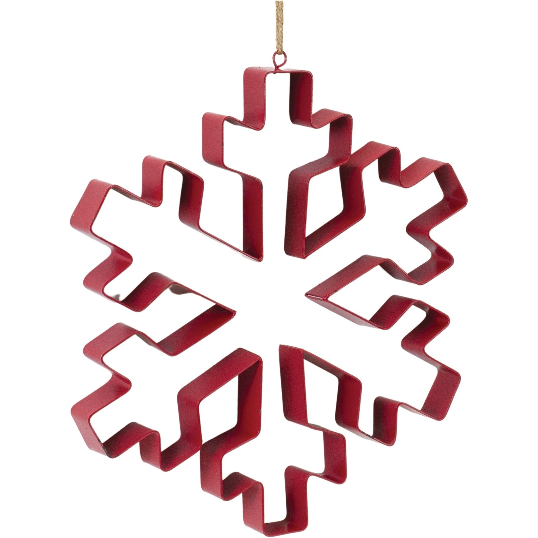 Snowflake Cookie Cutter Ornament (Set of 4)
