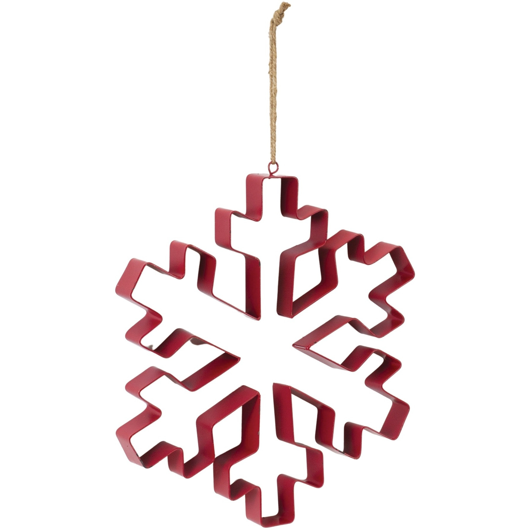 Snowflake Cookie Cutter Ornament (Set of 4)