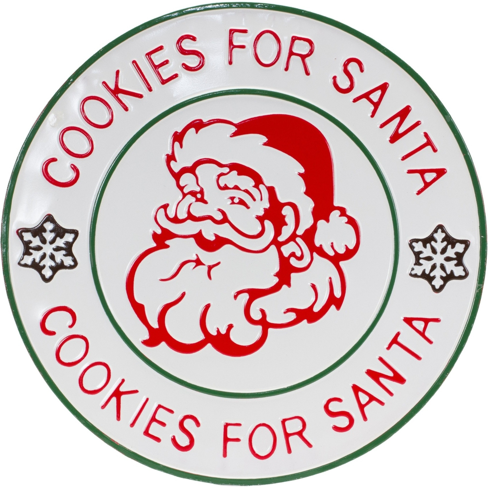 Cookies for Santa Sign 18.25&quotD