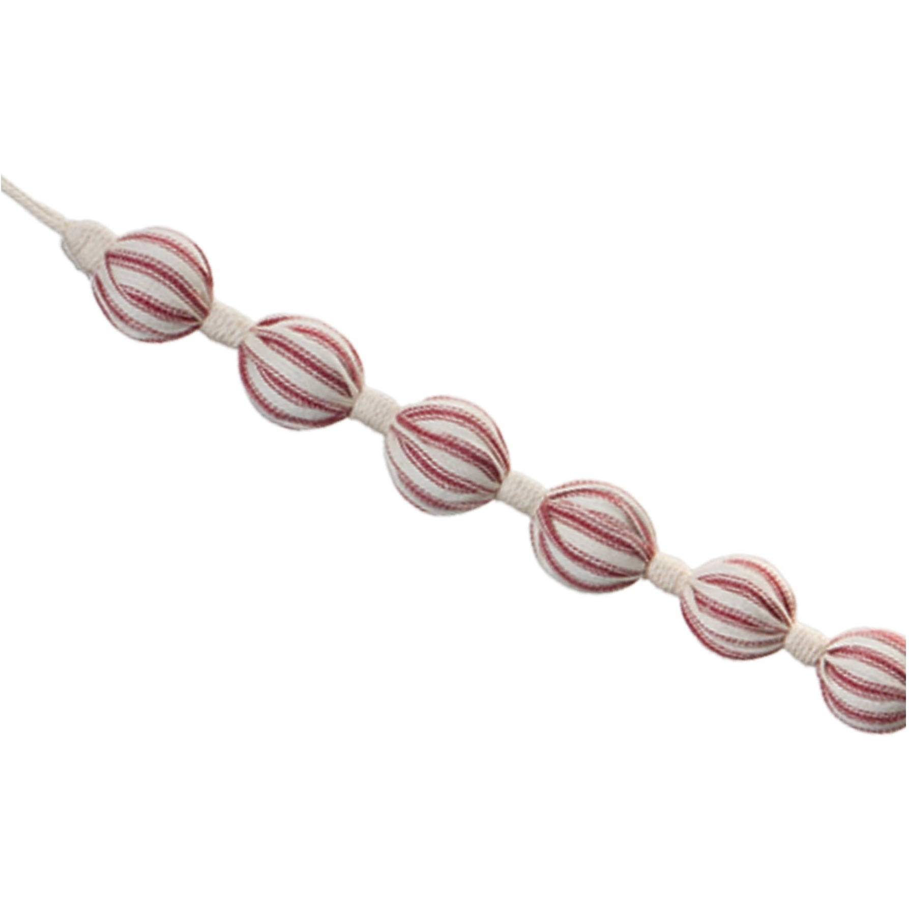 Fabric Ball String Garland (Set of 2)