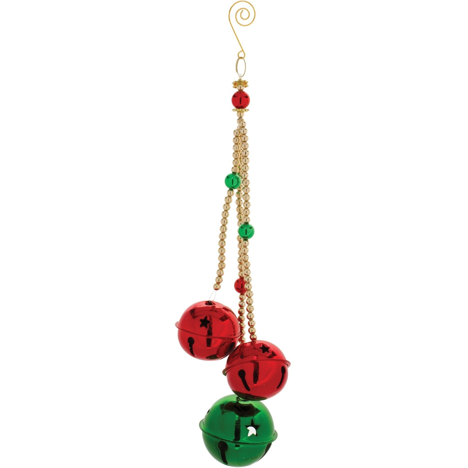 Sleigh Bell Drop Ornament (Set of 6)