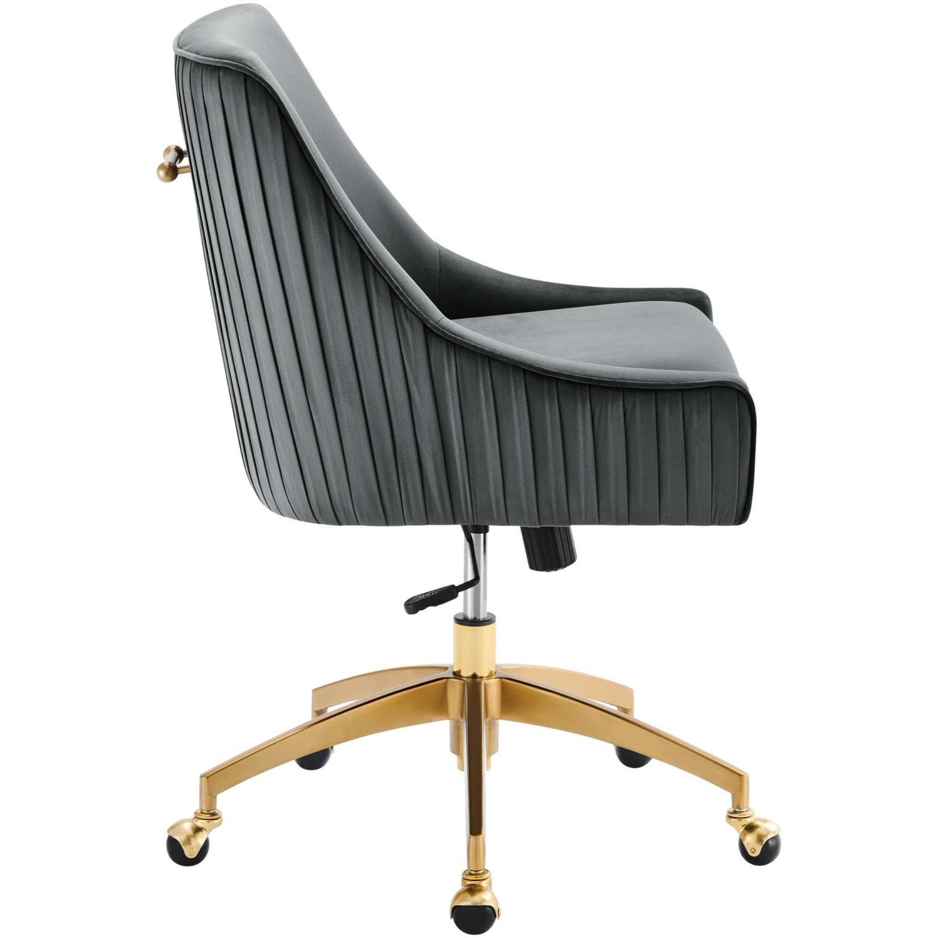 Discern Performance Velvet Office Chair