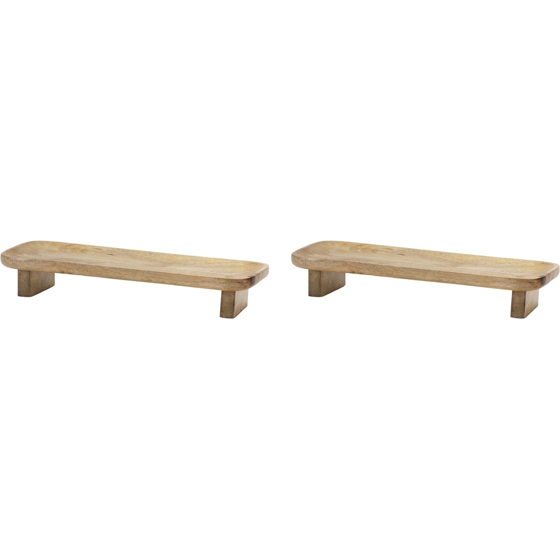 Mango Wood Tray (Set of 2)