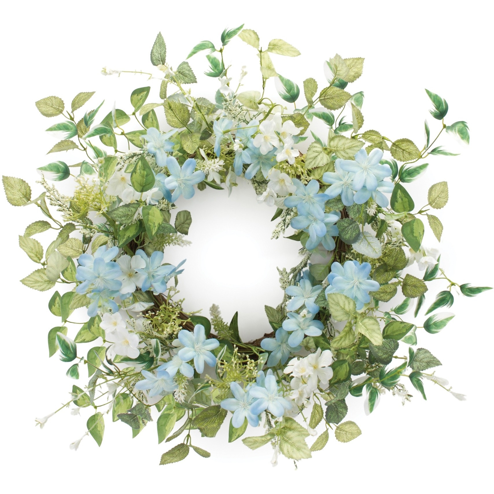 Mini Blossom Floral Wreath 23&quotD