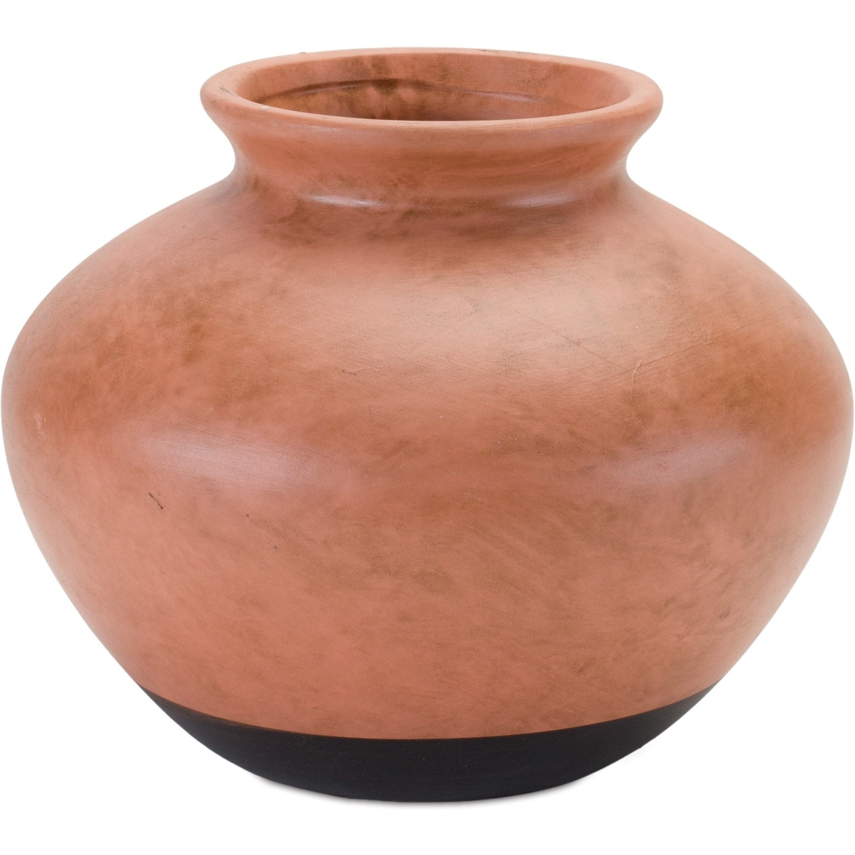 Two Tone Ceramic Vase 9&quotD