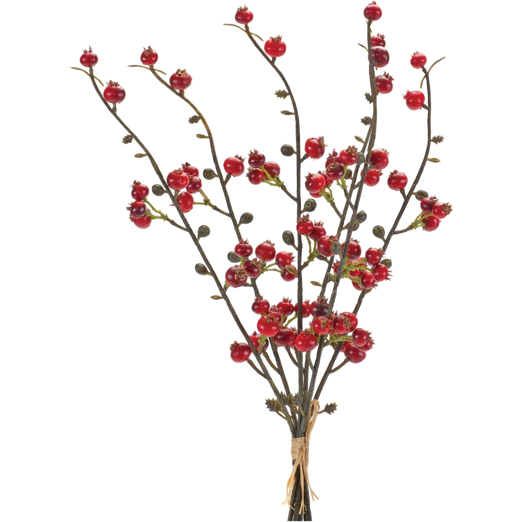 Winter Berry Twig Bundle (Set of 6)