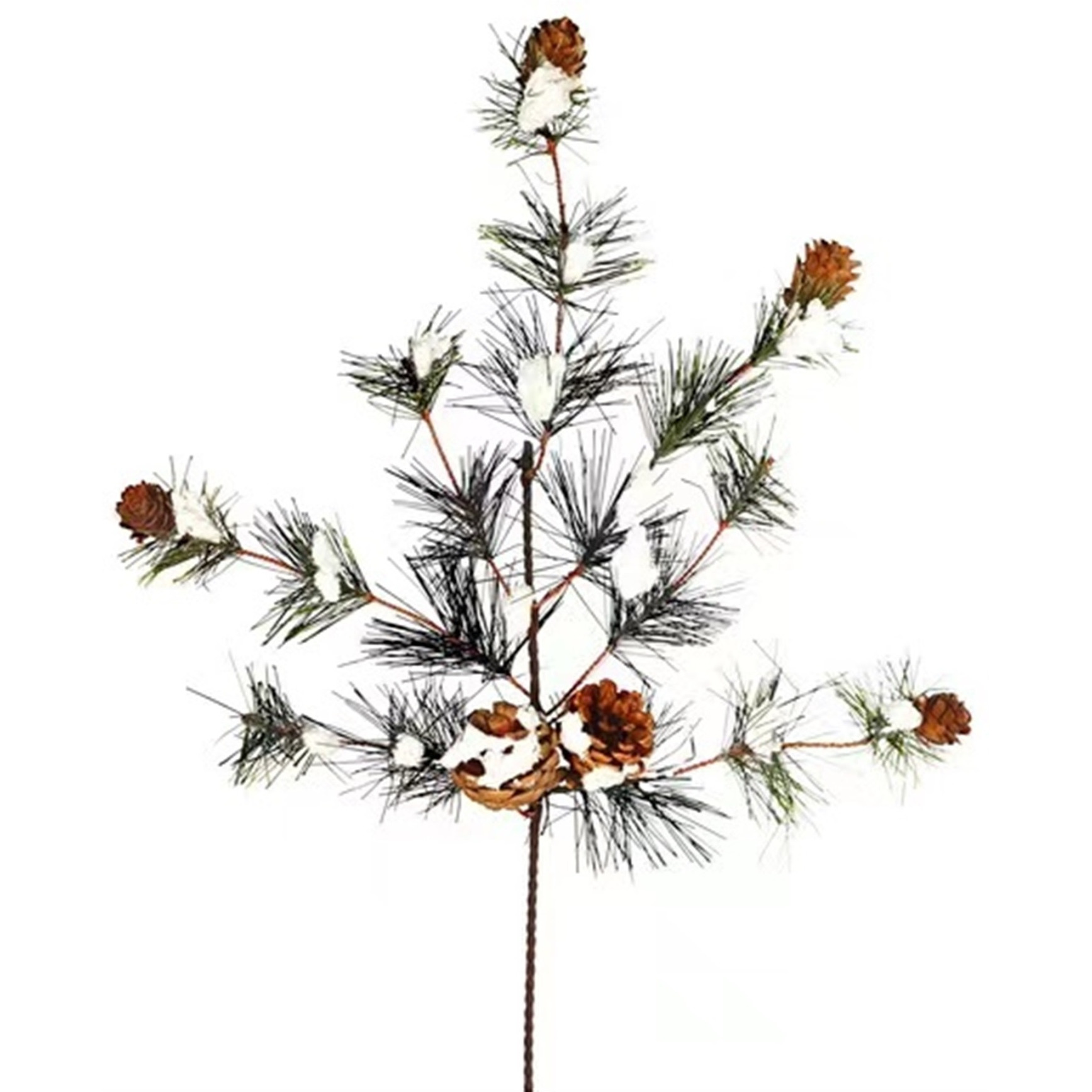 Snowy Pine Spray (Set of 6)
