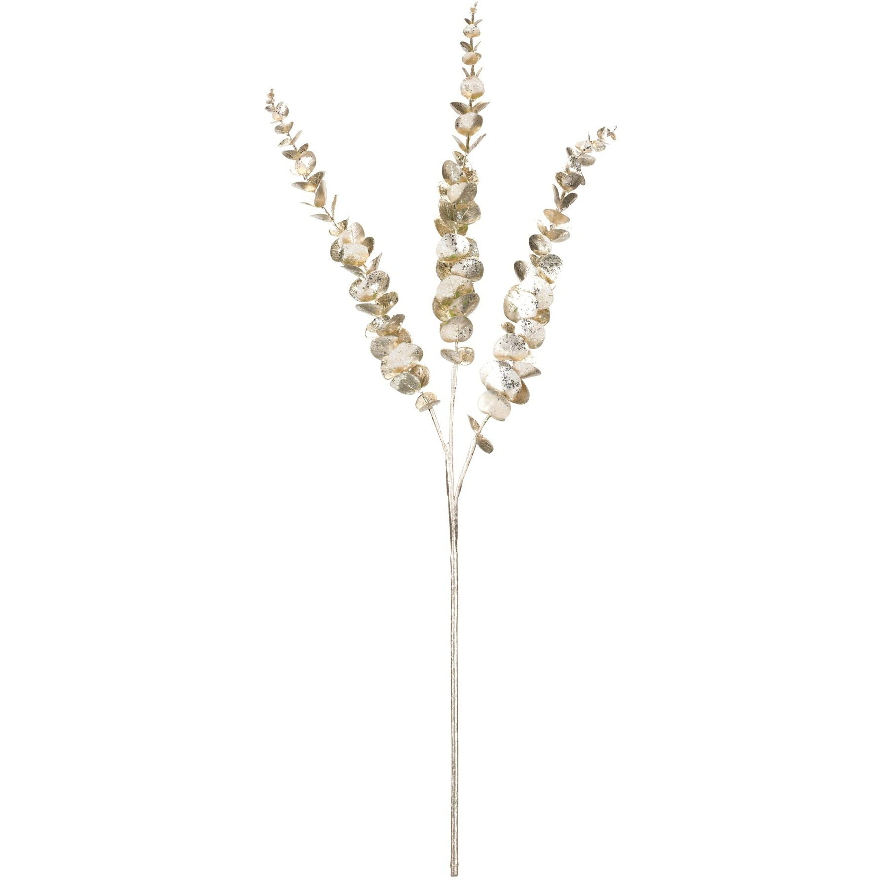 Glittered Eucalyptus Spray (Set of 6)
