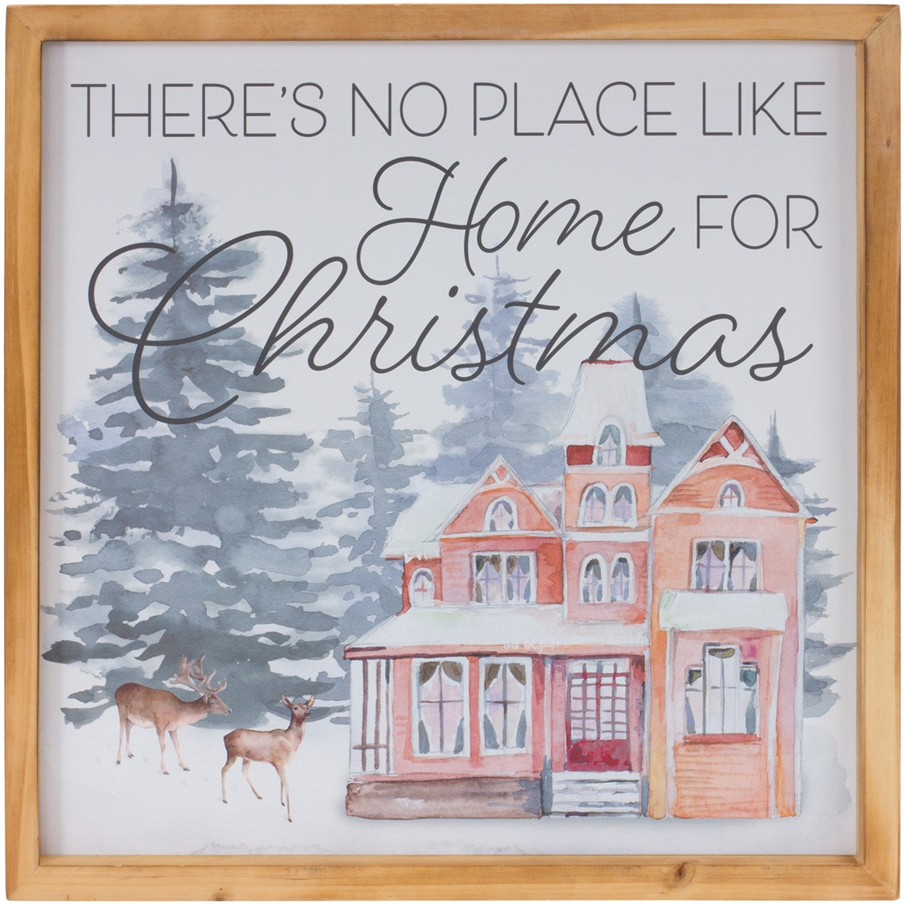 Welcome Home Holiday Wall Art (Set of 2)