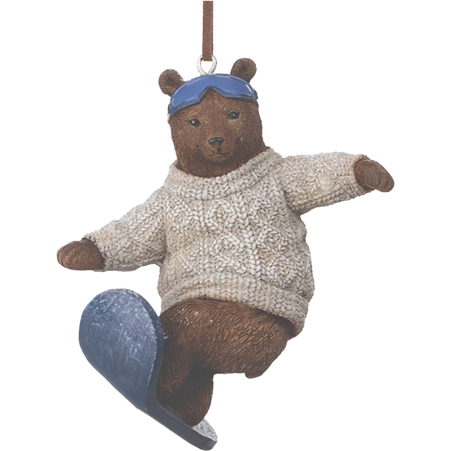 Skate and Snowboard Bear Ornament (Set of 4)