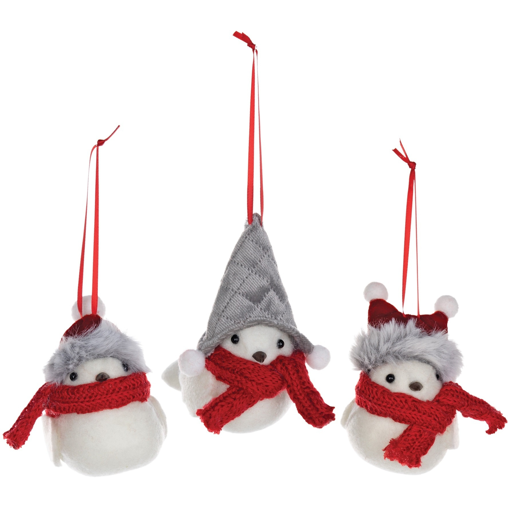 Winter Bird Ornament (Set of 12)