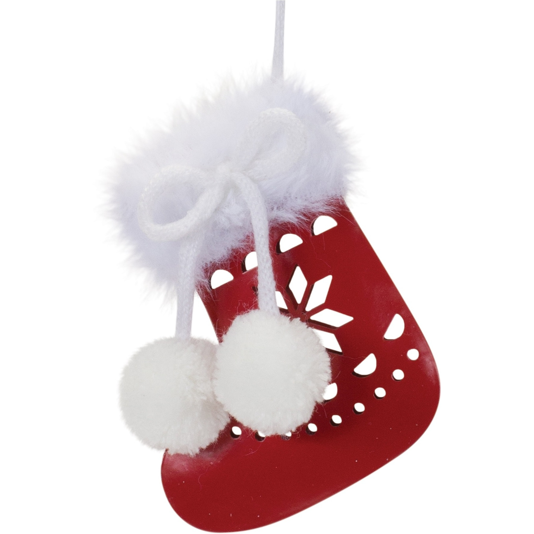 Snowflake Mitten and Stocking Ornament (Set of 12)