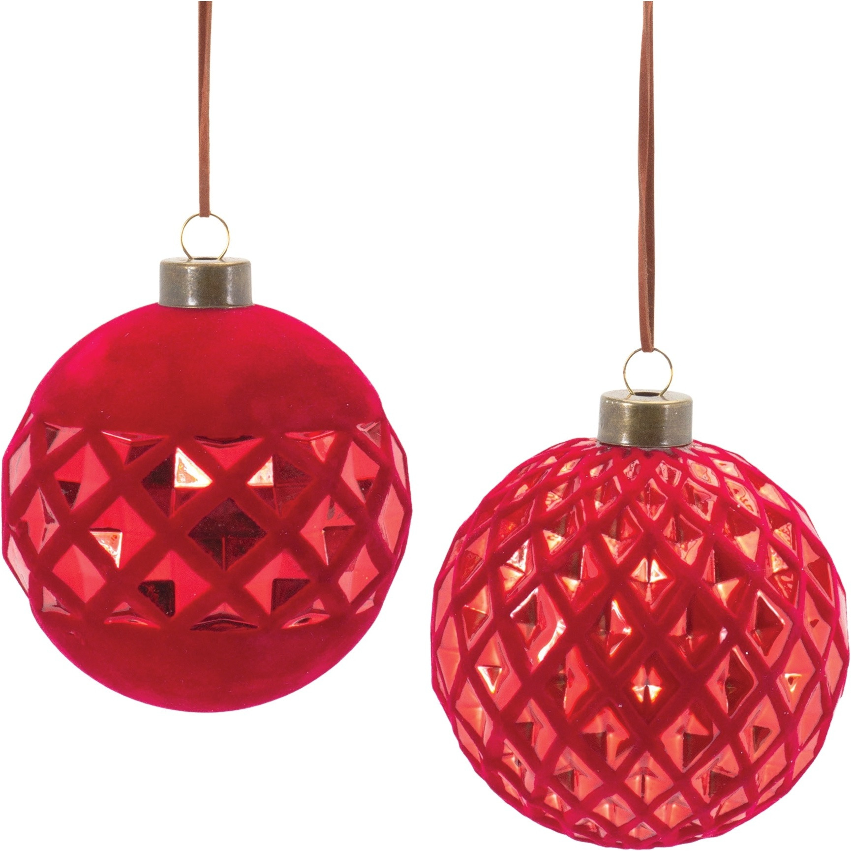 Harlequin Glass Ball Ornament (Set of 12)