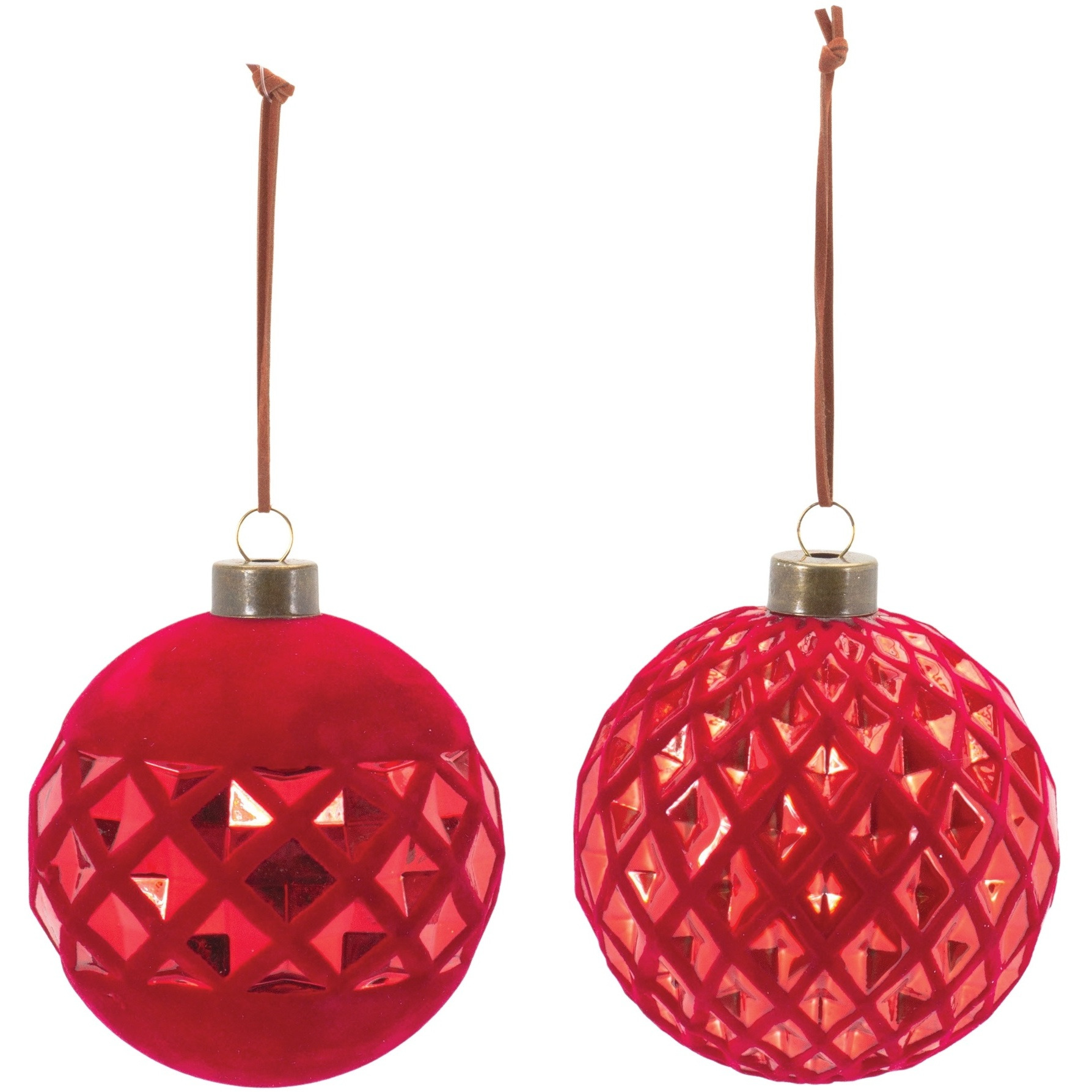 Harlequin Glass Ball Ornament (Set of 12)