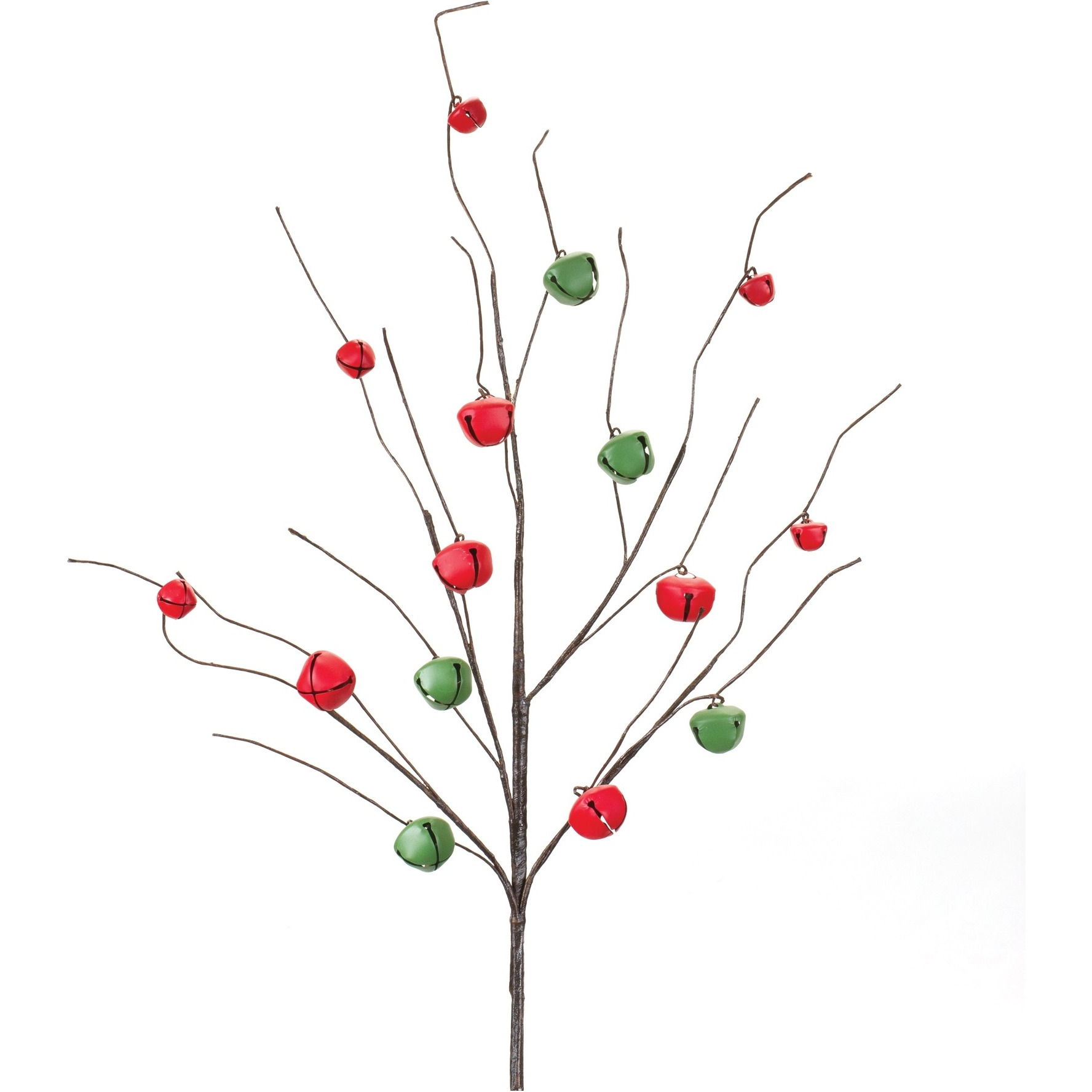 Sleigh Bell Twig Branch (Set of 6)