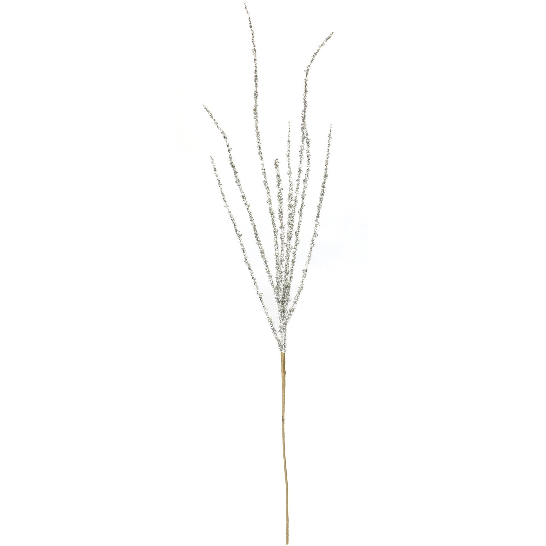 Silver Tinsel Branch (Set of 12)