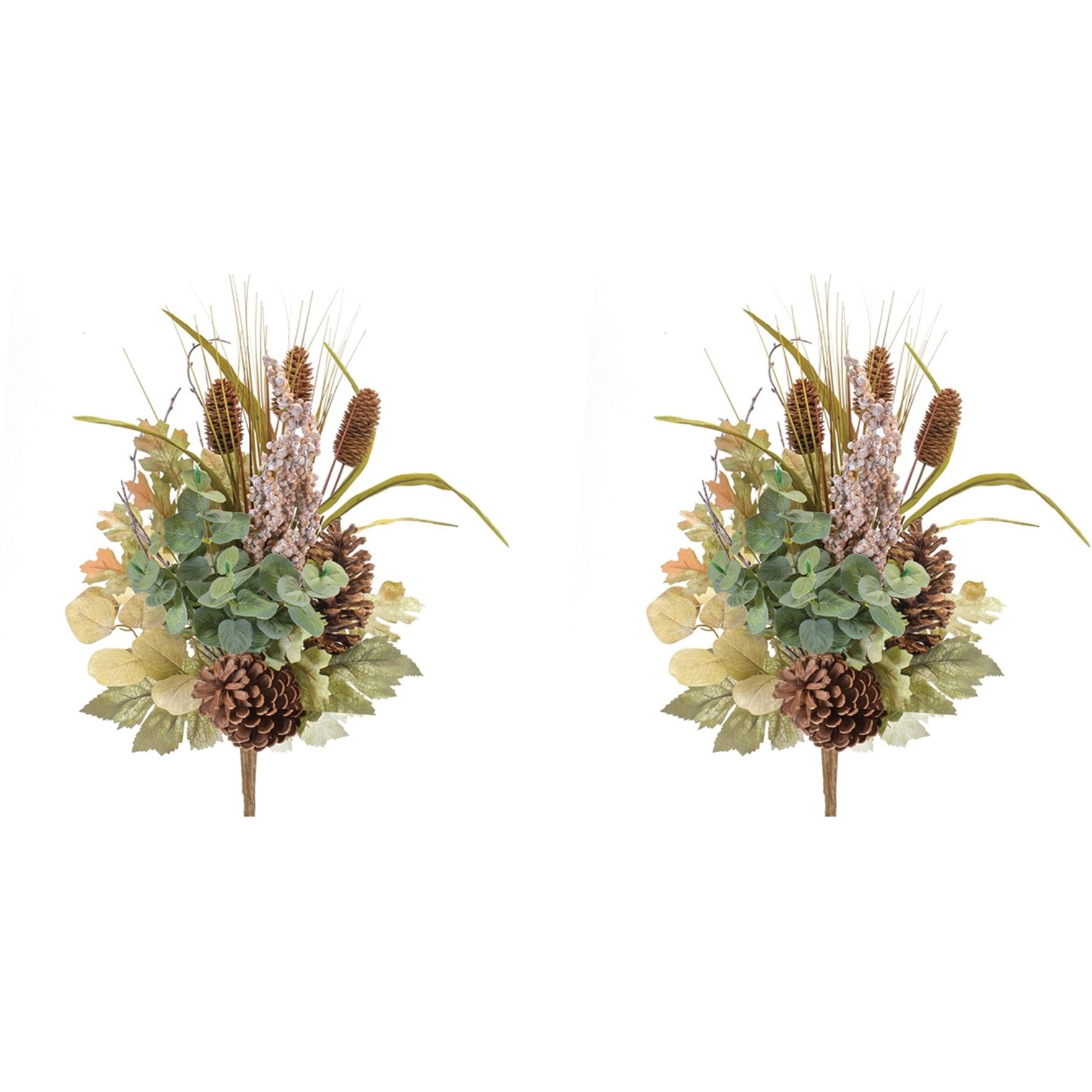 Mixed Fall Foliage Bush (Set of 2)