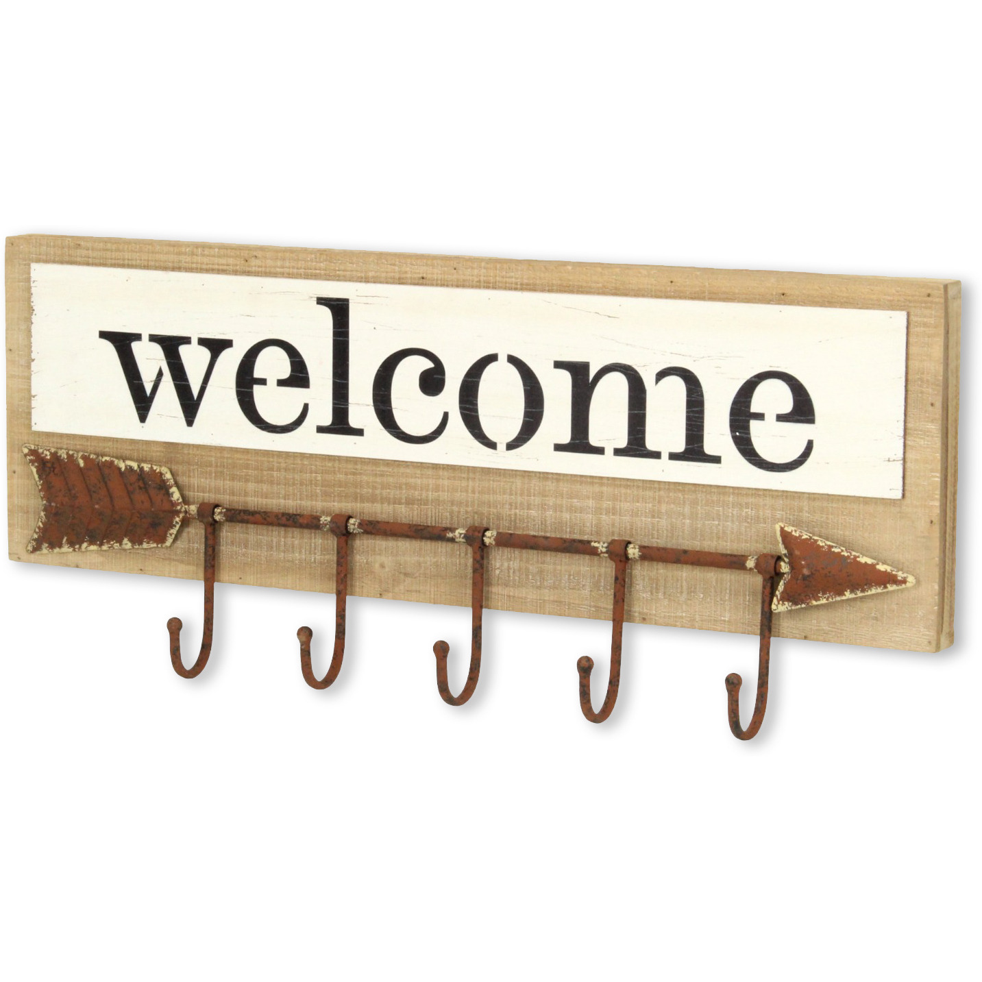 Felle Welcome Wall Hook Arrow Organizer