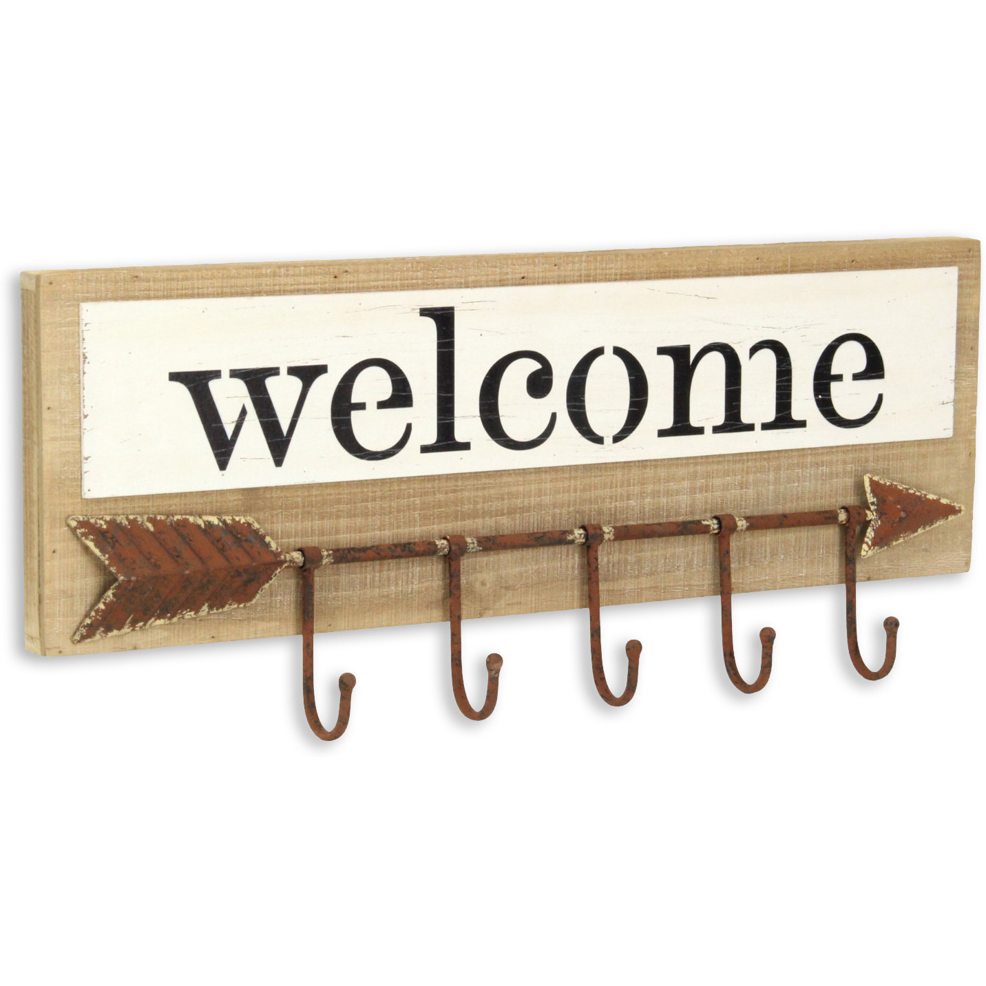 Felle Welcome Wall Hook Arrow Organizer