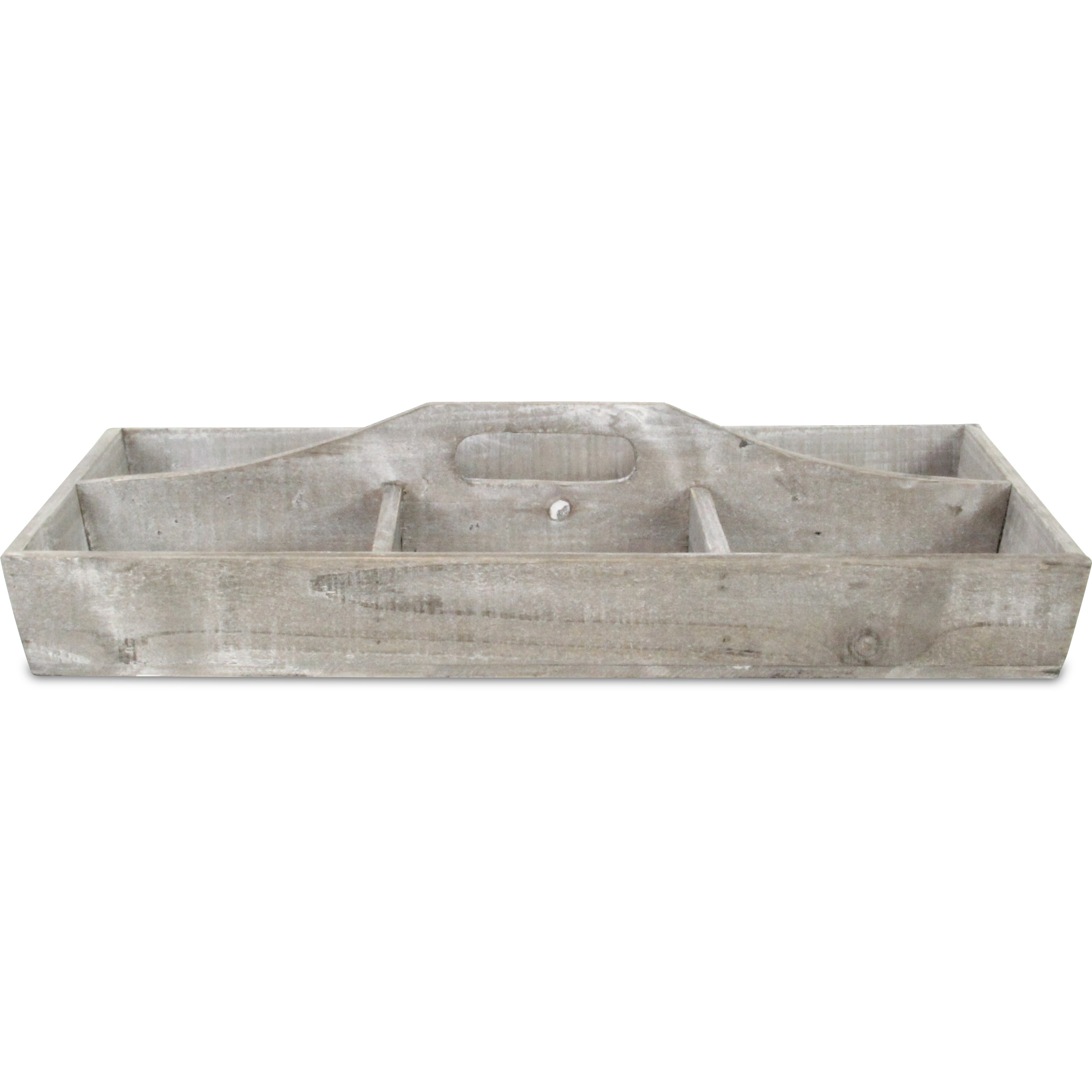 Loomstead 6 Slot Tapered Woody Caddy - Gray