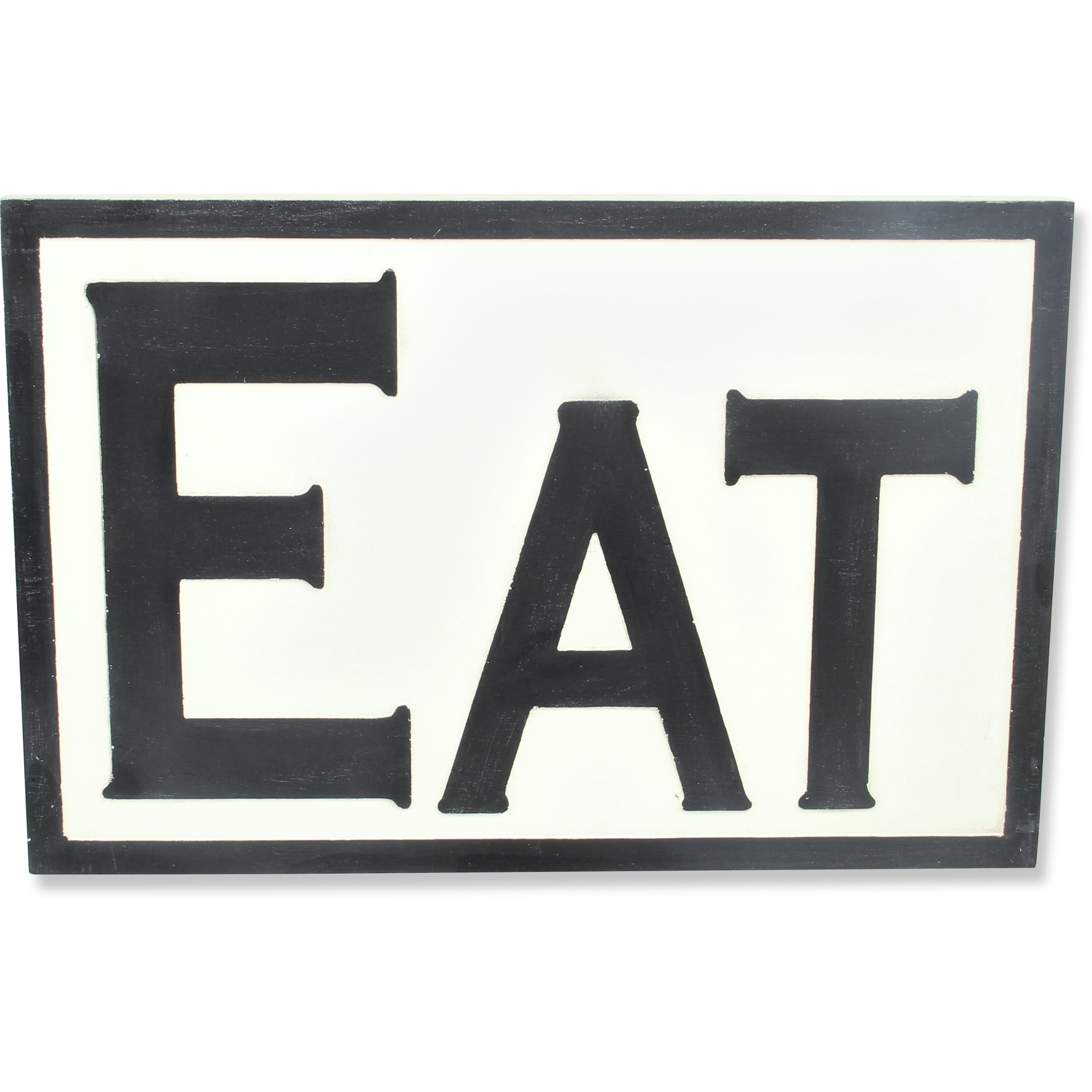 Hattie Wooden &quotEAT" Wall Sign