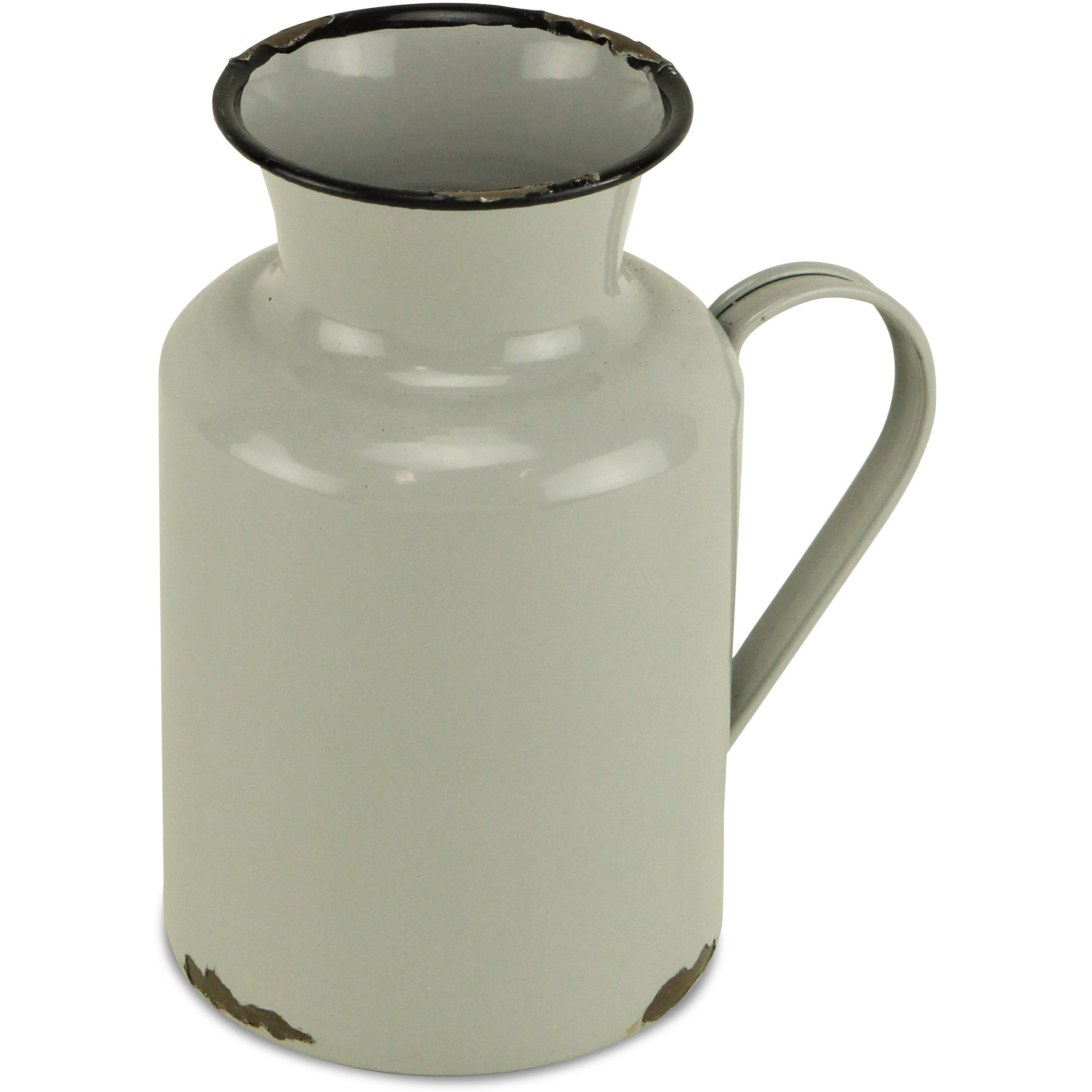 Rilla Lacquered Style Gray Jug Dcor