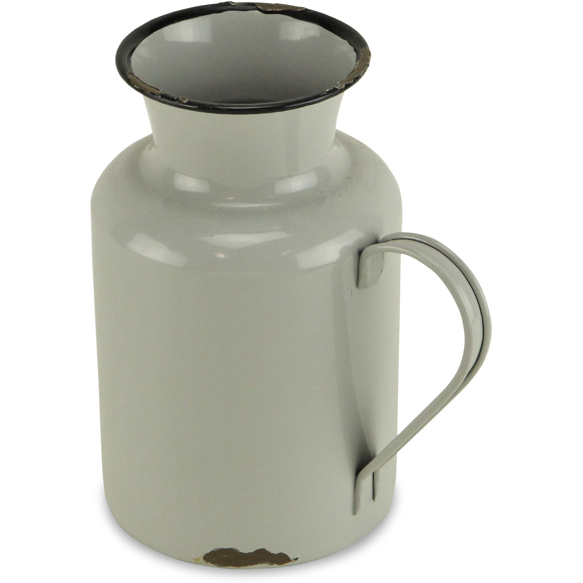 Rilla Lacquered Style Gray Jug Dcor
