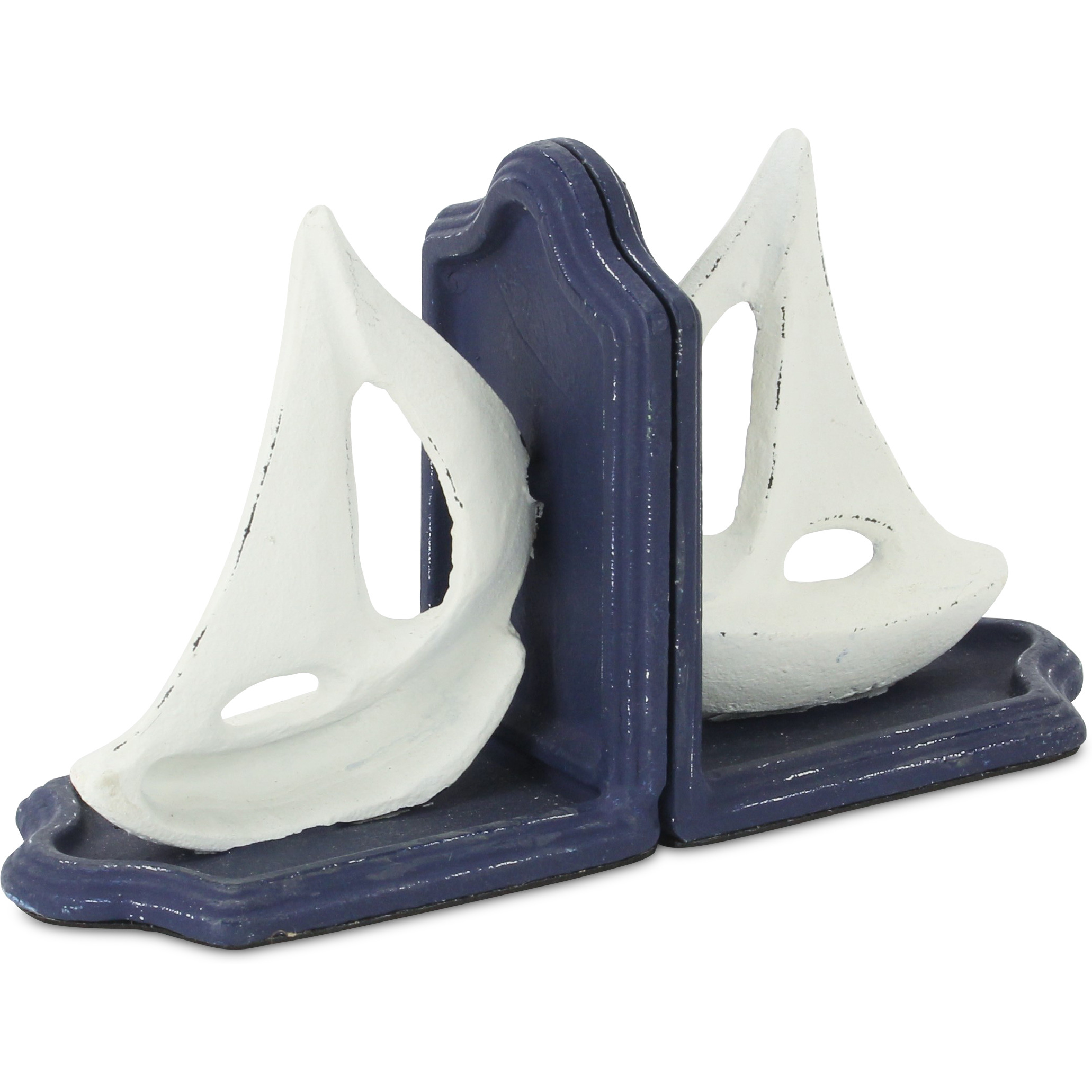 Ceili Cast Iron Sail Boat Bookends