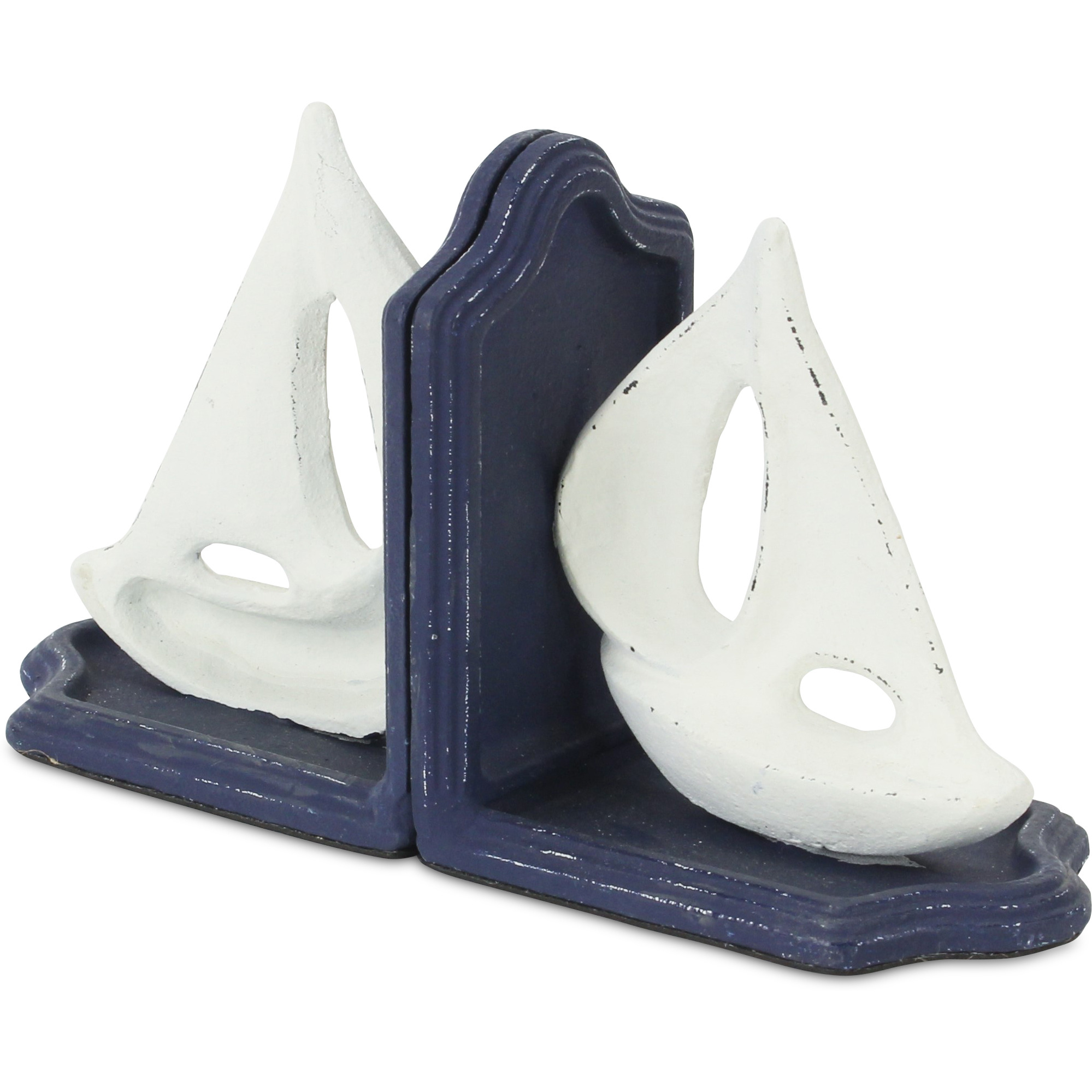 Ceili Cast Iron Sail Boat Bookends