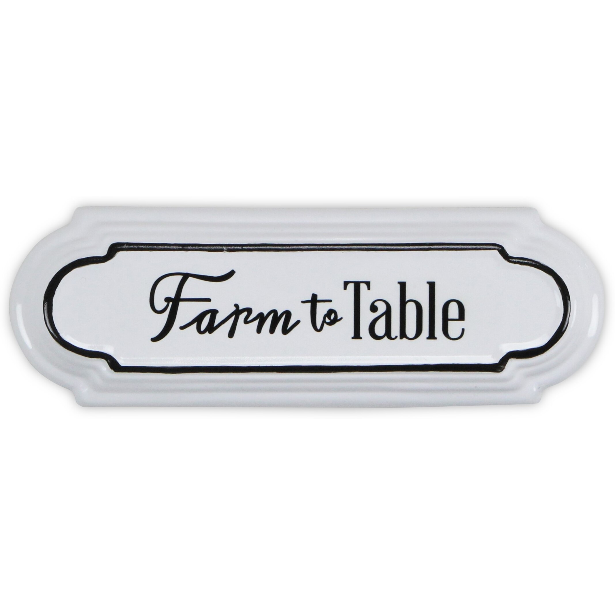 Alaric Horizontal Farm To Table Wall Sign
