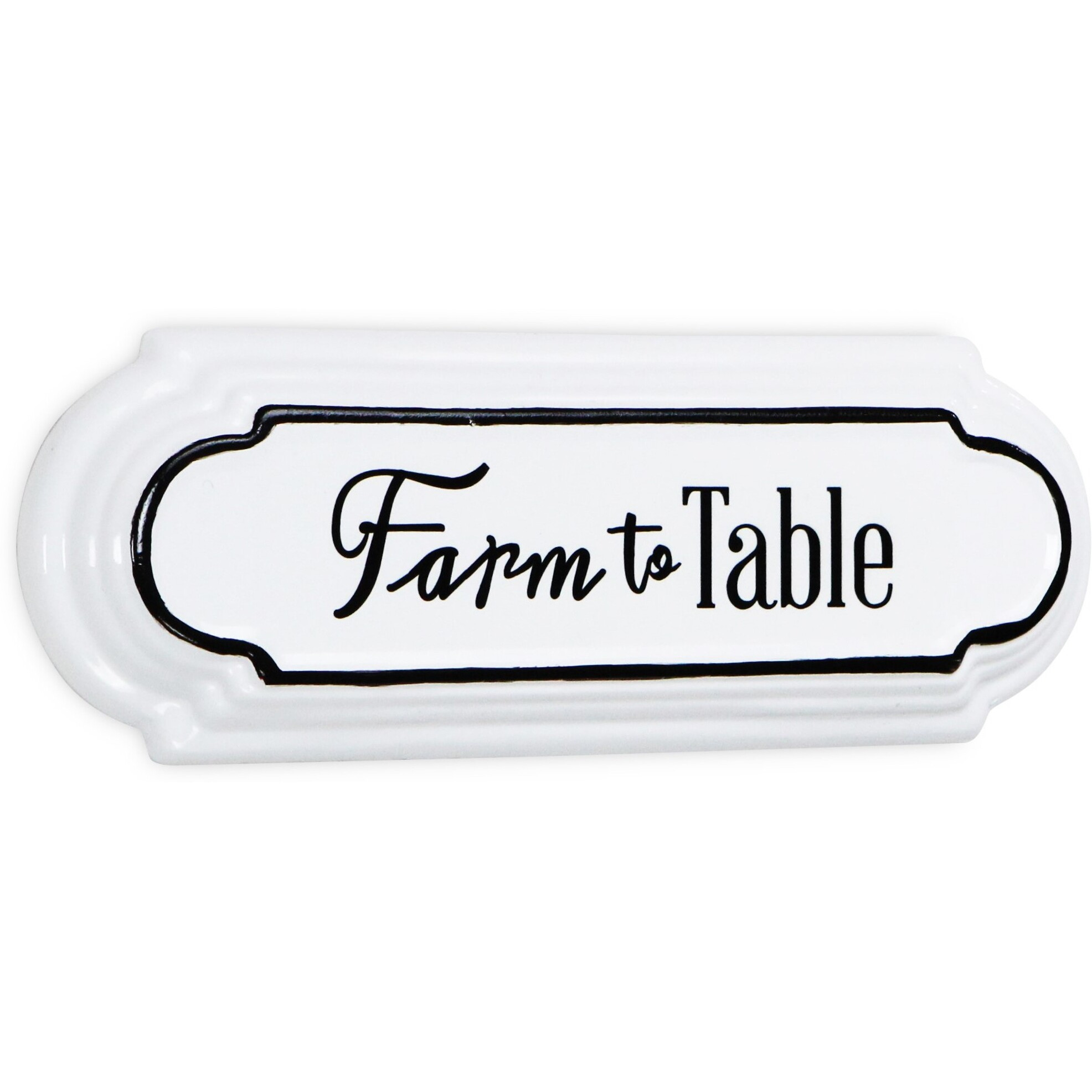 Alaric Horizontal Farm To Table Wall Sign
