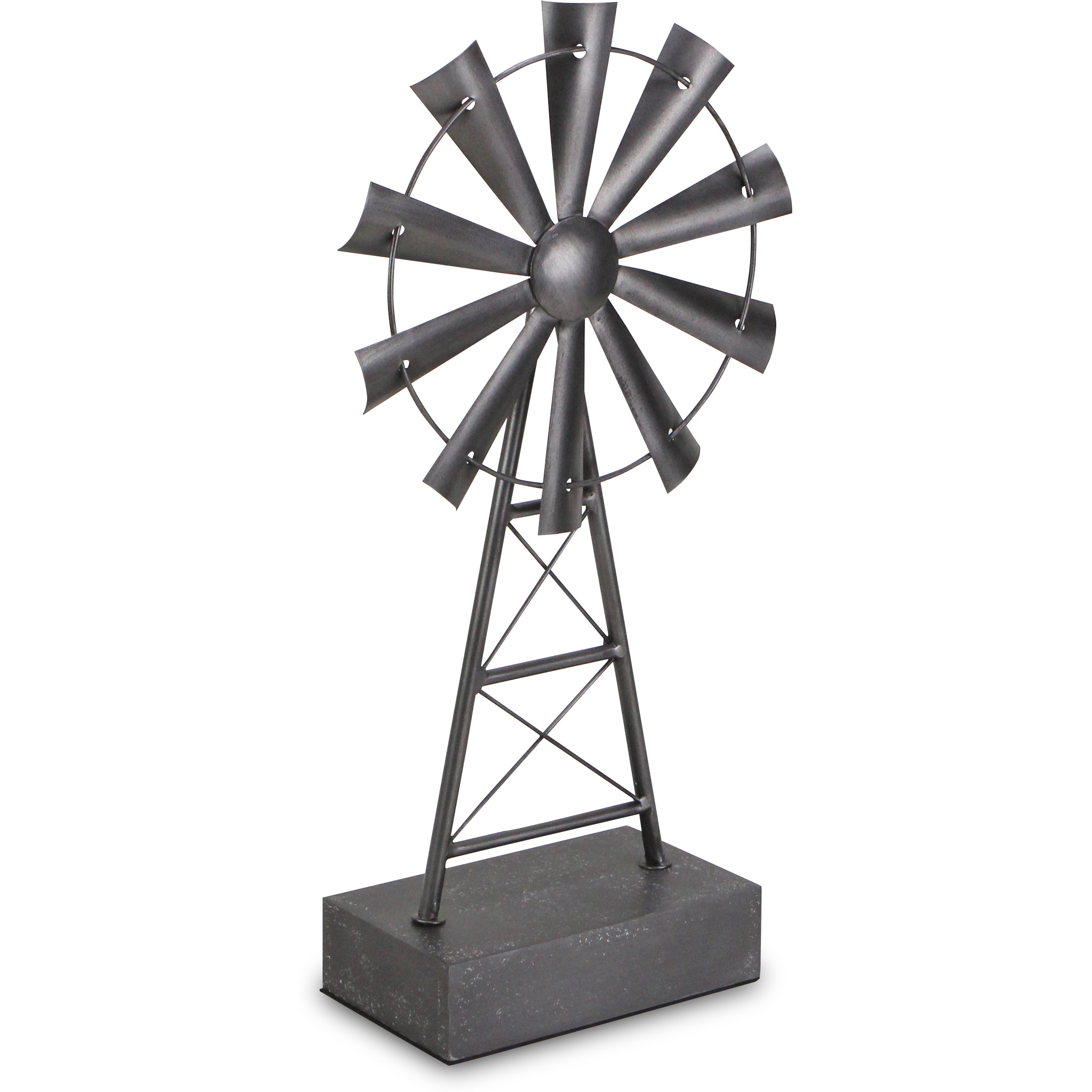 Fulvio Metal Windmill Table Decor - Large