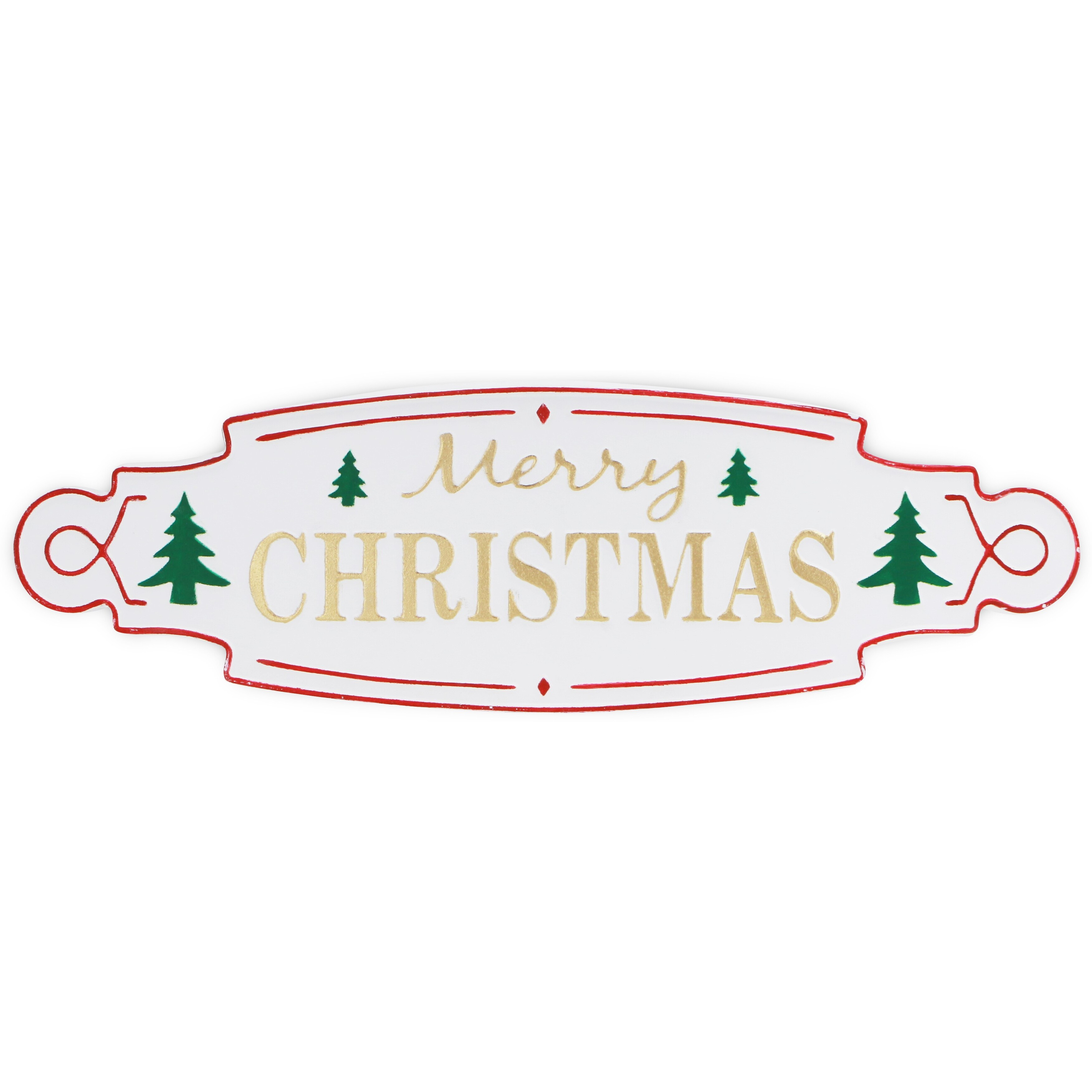 Menica Multicolor Merry Christmas Sign