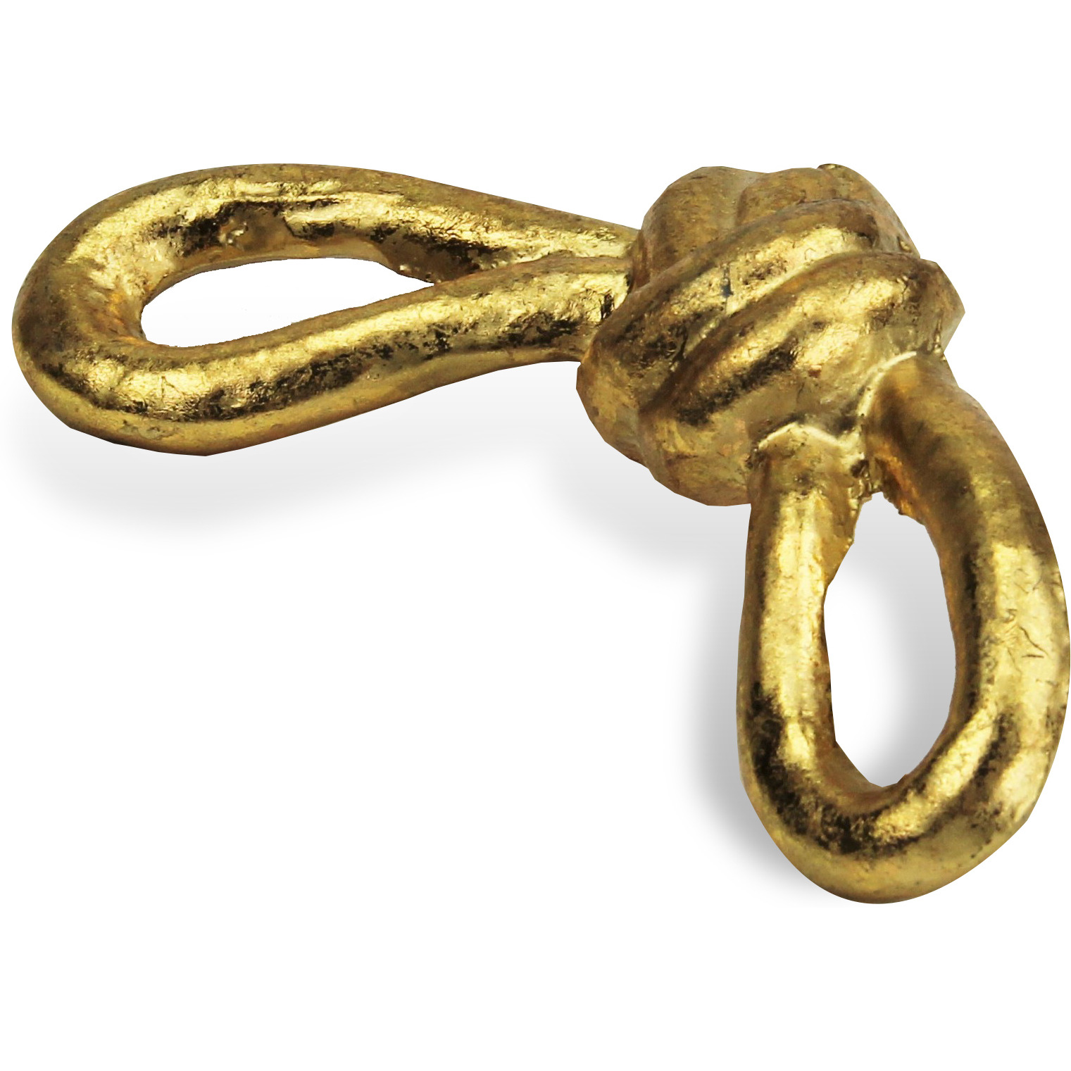 Roven Golden Cast Iron Knot Decor