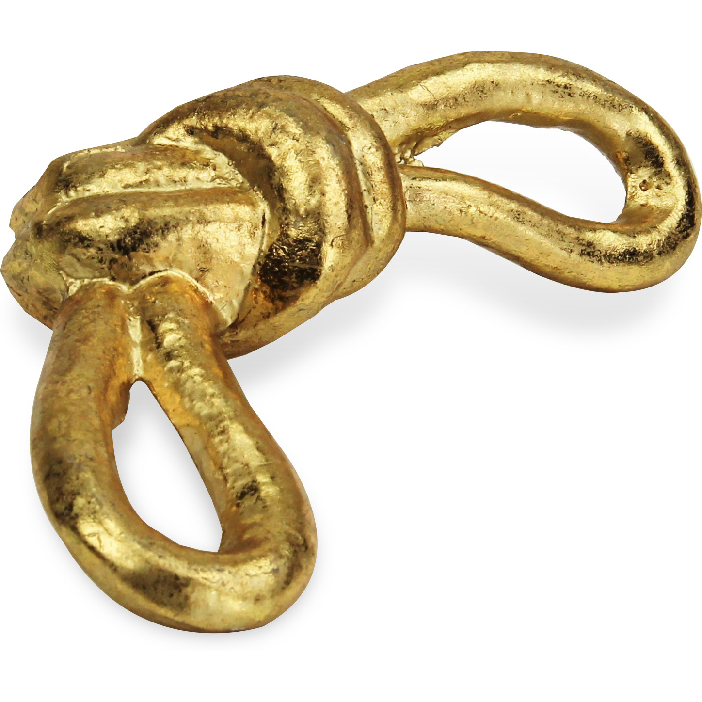 Roven Golden Cast Iron Knot Decor