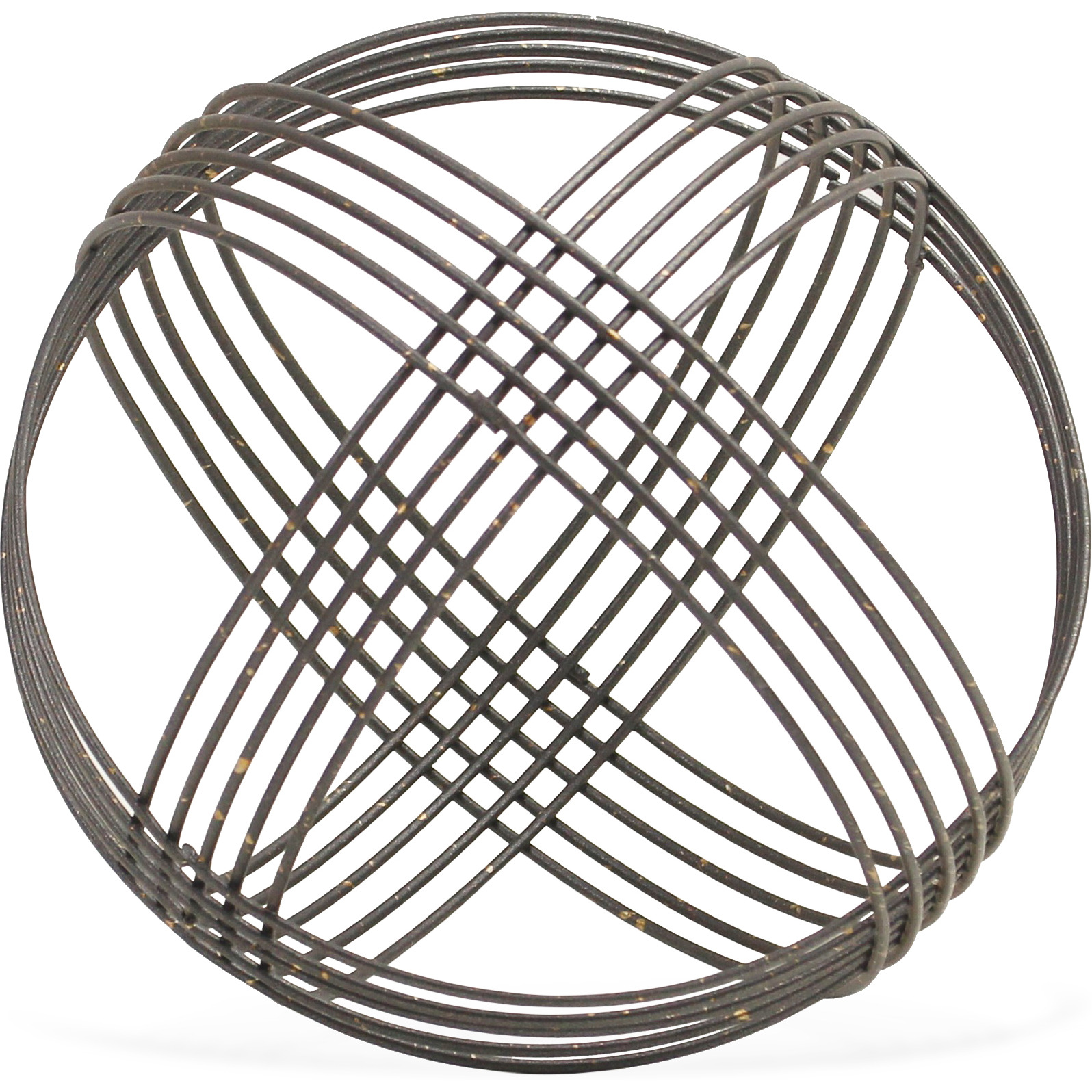 Morro Silver Metal Orb - 7"