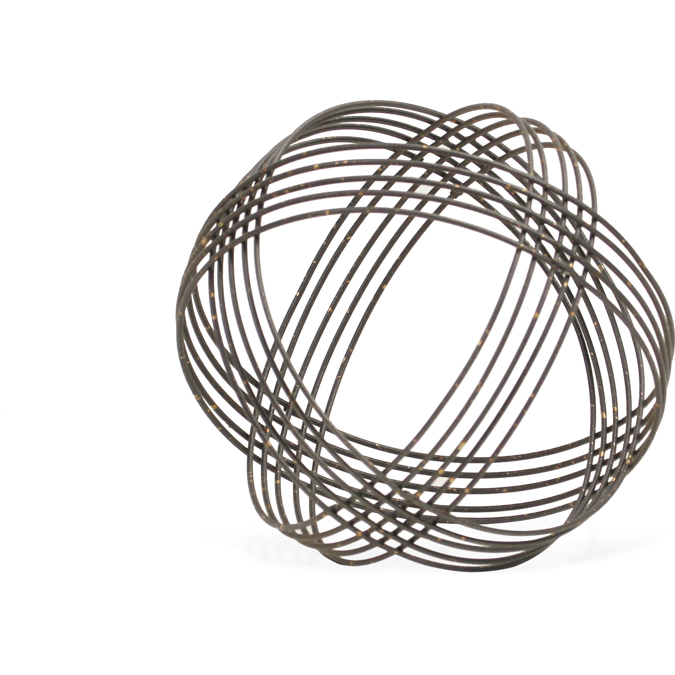 Morro Silver Metal Orb - 7"