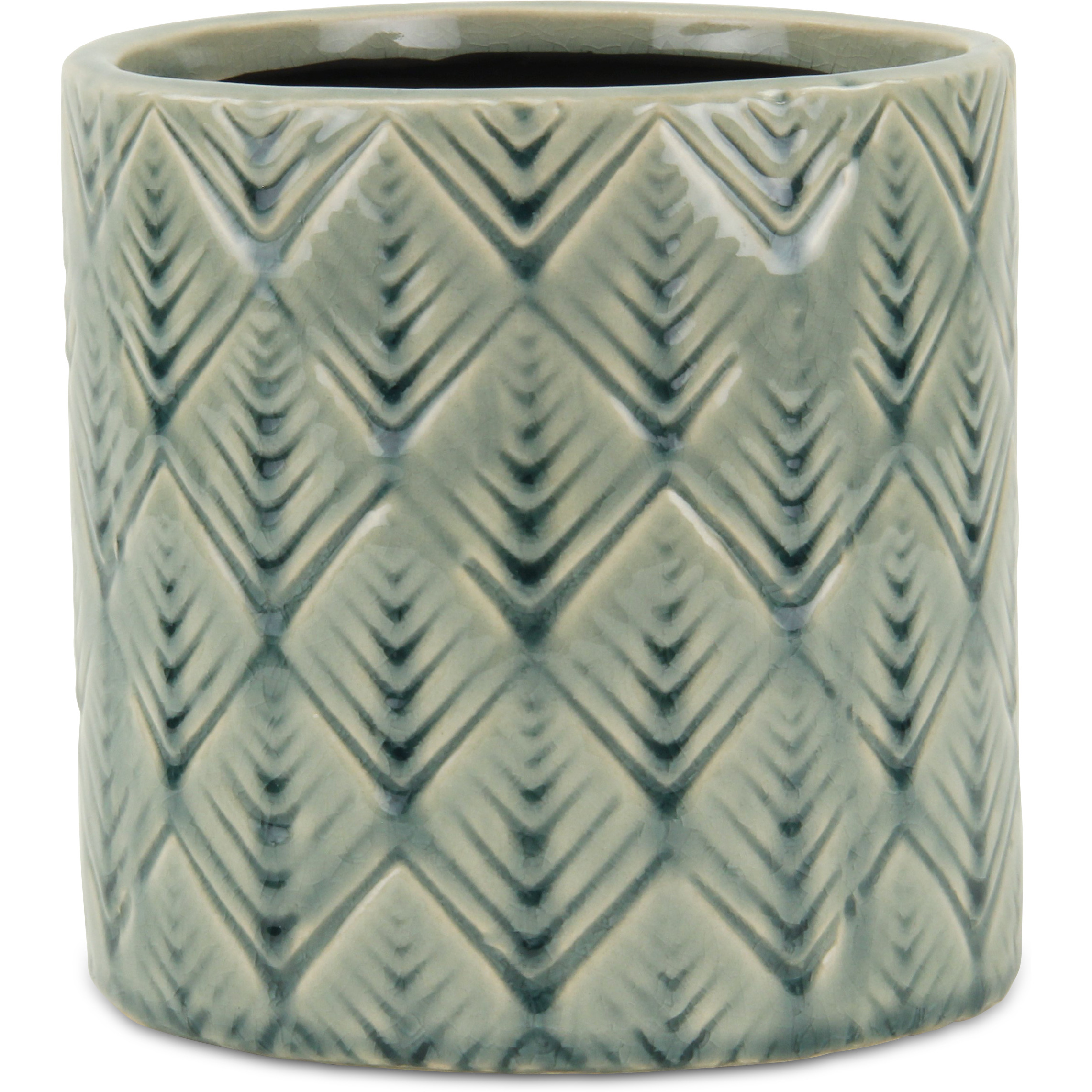 Arzati Viridescent Green Pottery - Large
