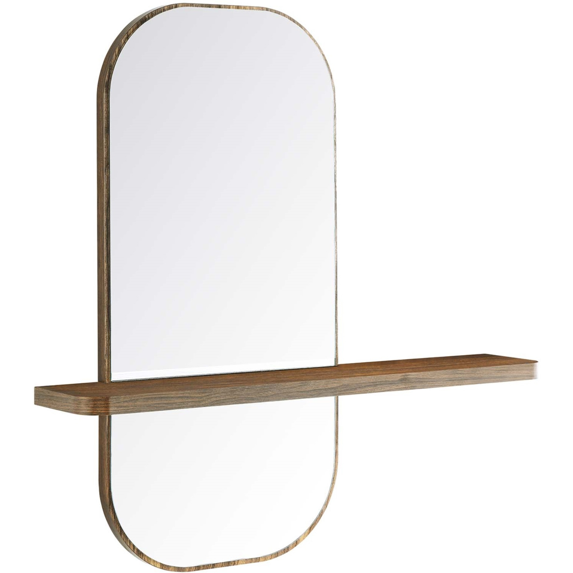 Solstice Mirror, Walnut