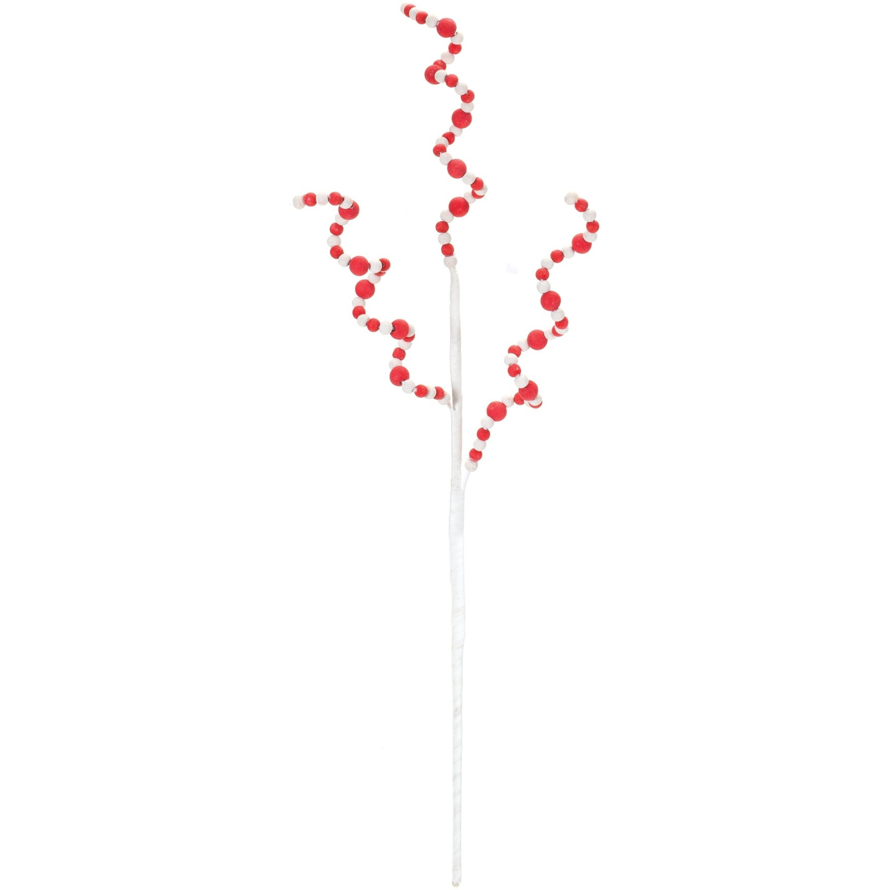 Wood Bead Swirl Spray (Set of 6)