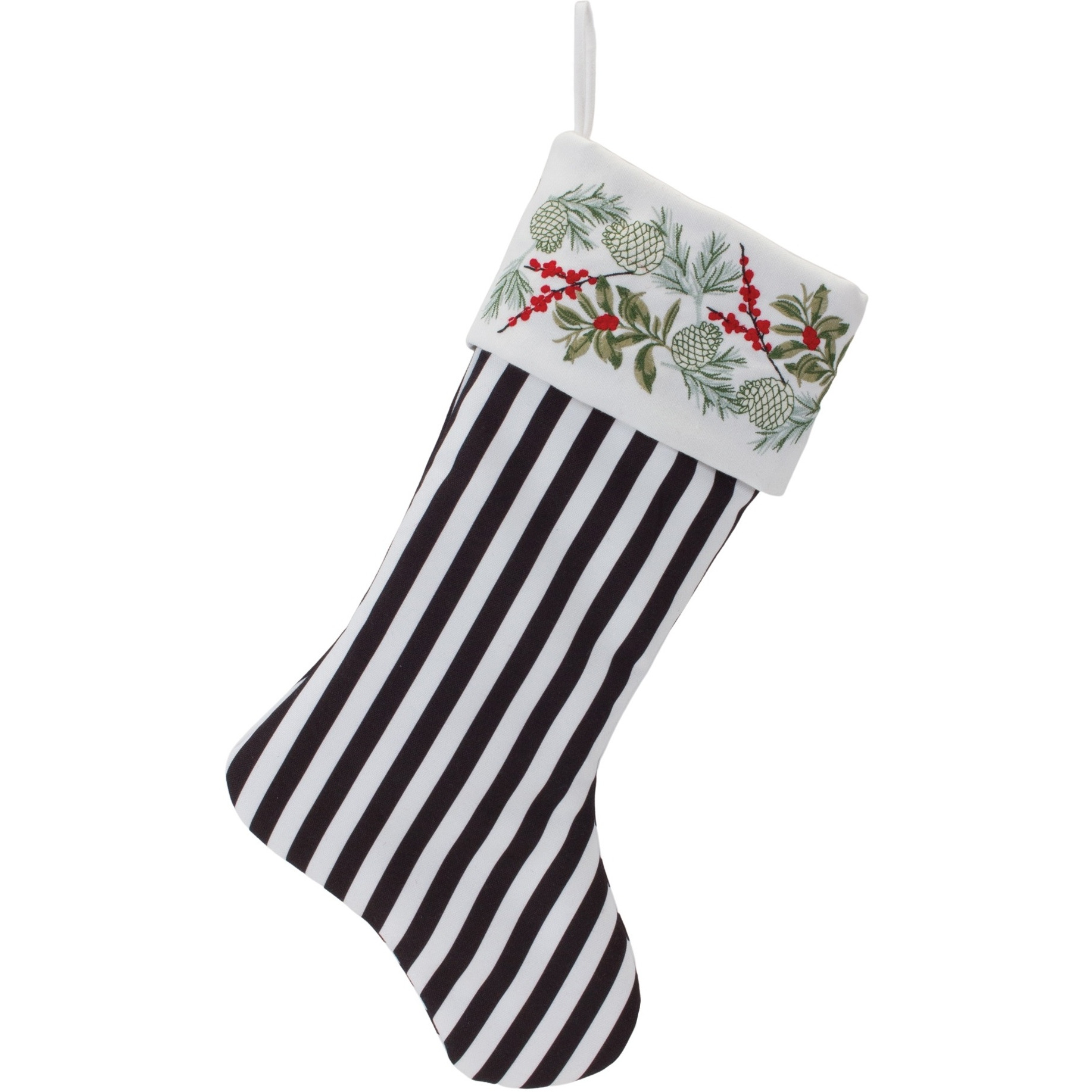 Striped Holiday Stocking (Set of 3)