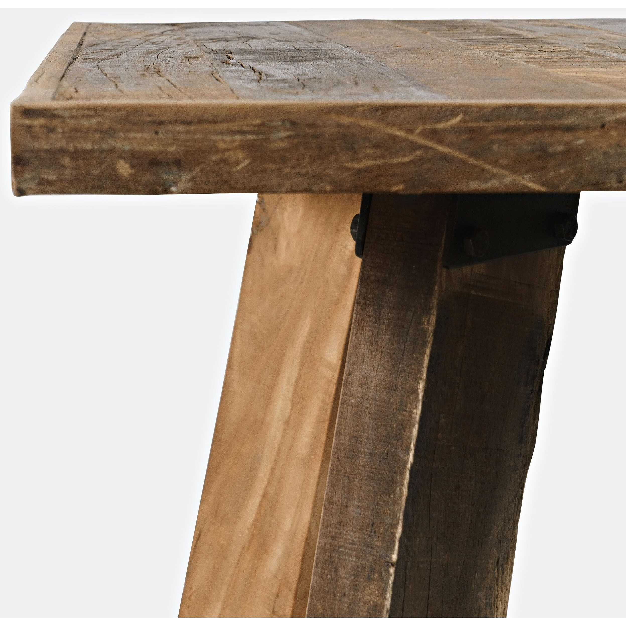 Reclamation 42" Rustic Reclaimed Solid Wood Square Counter Height Dining Table