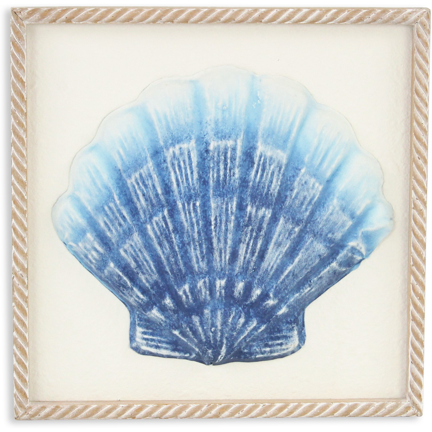 Coralia Sea Shell Metal Relief Wall Art