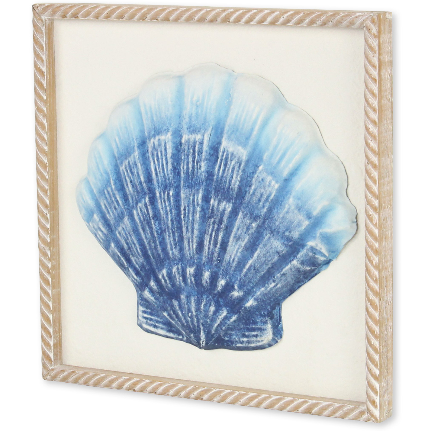 Coralia Sea Shell Metal Relief Wall Art