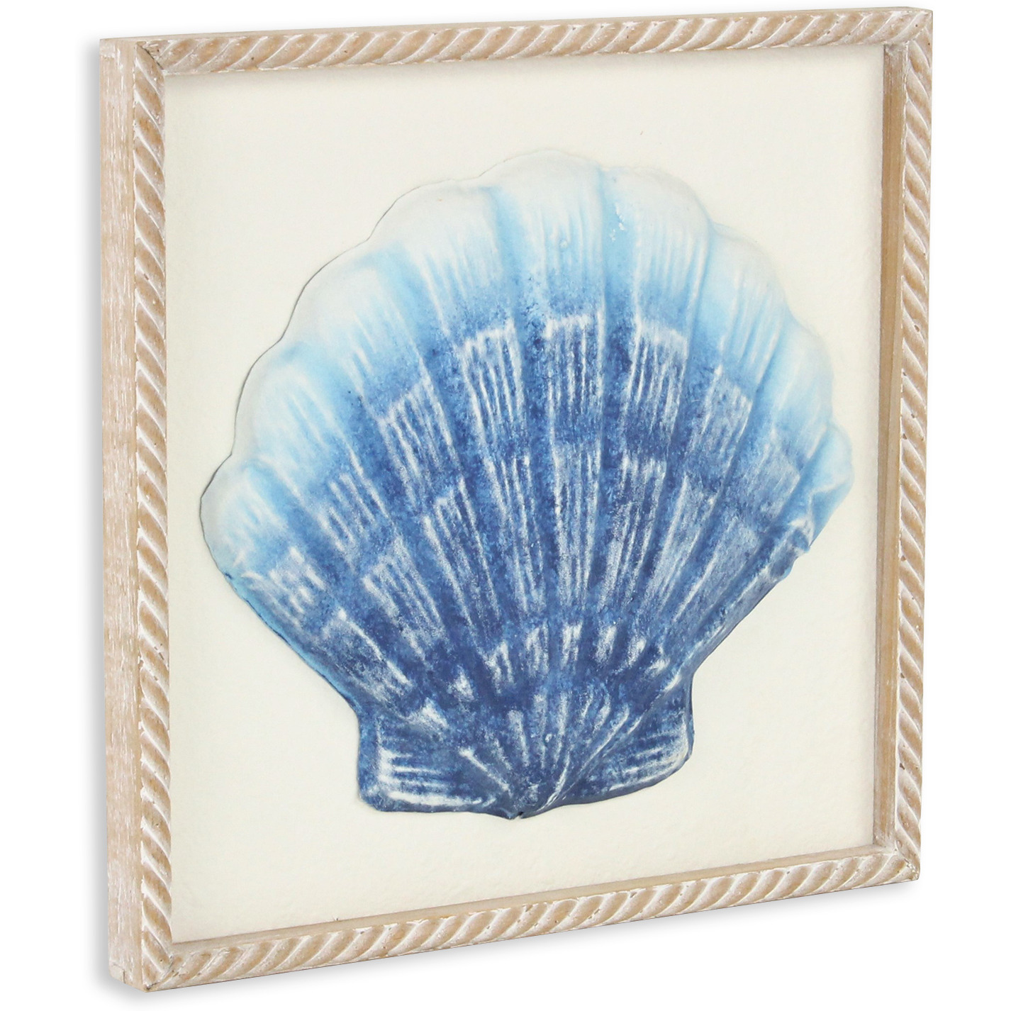 Coralia Sea Shell Metal Relief Wall Art