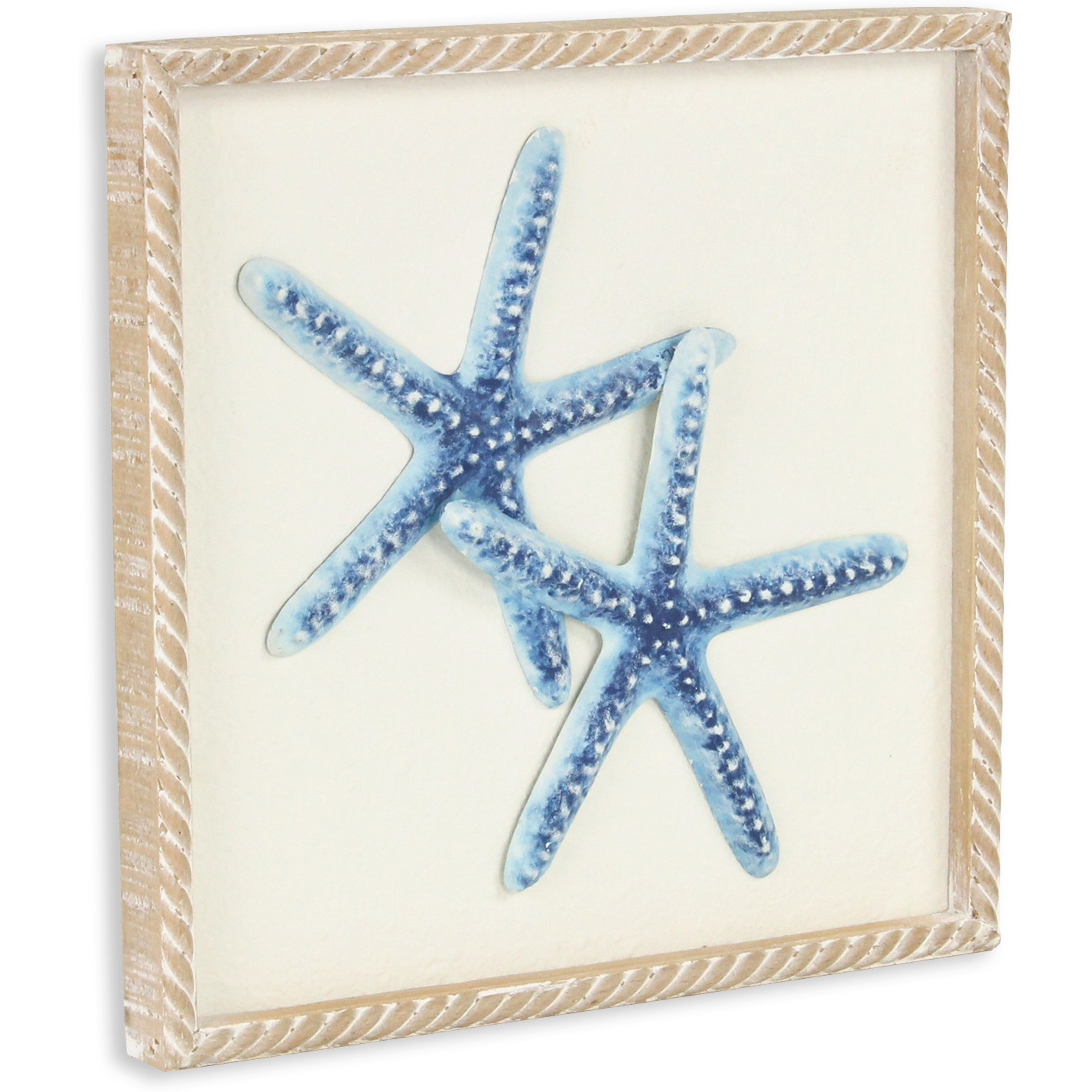 Coralia Starfish Metal Relief Wall Art