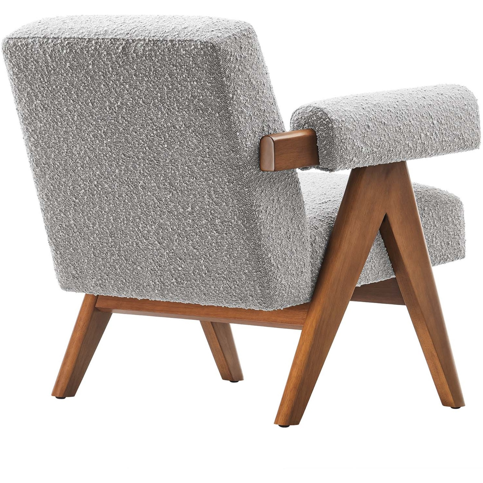 Lyra Boucle Fabric Armchair