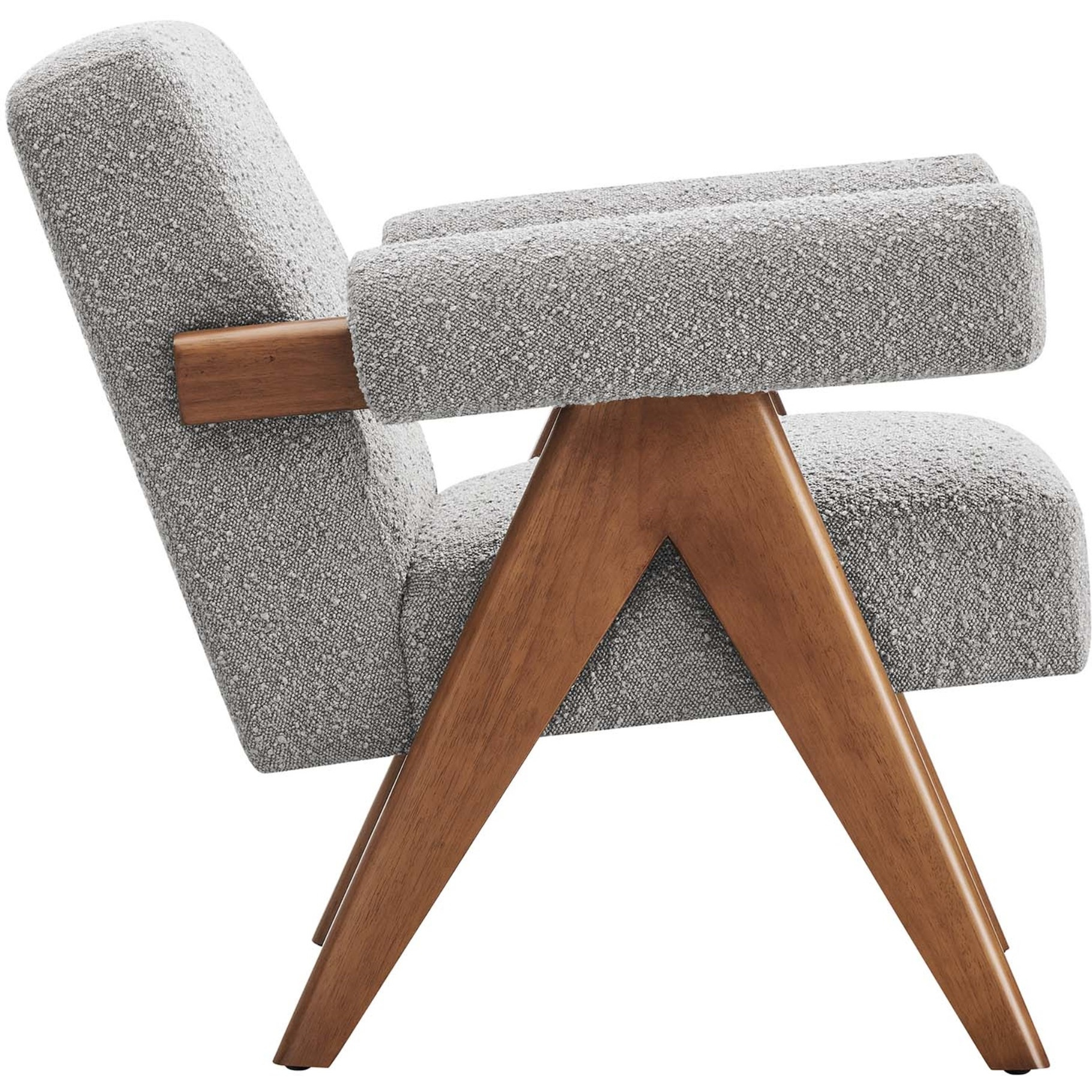 Lyra Boucle Fabric Armchair