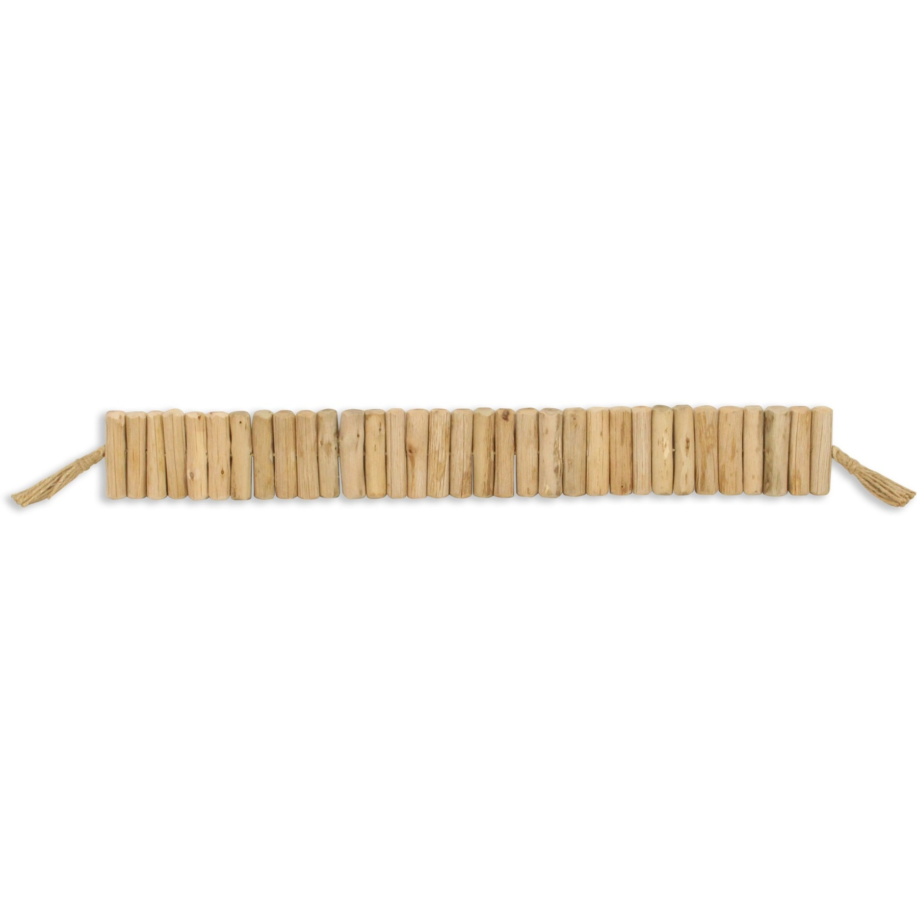 Wistan Hanging Wood Bar Tassel Dcor - Large